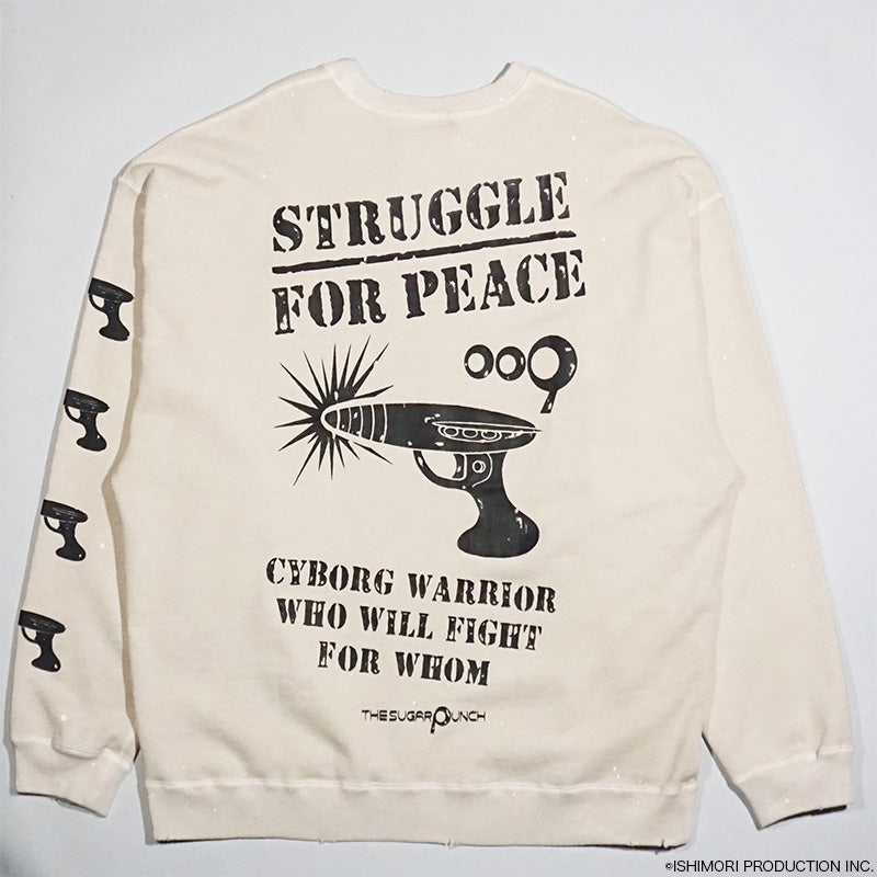 CYBORG009 SWEATSHIRT (PEACE)/TSCM23SM006