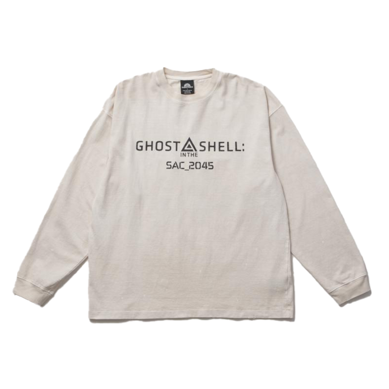 GHOST IN THE SHELL SAC_2045 LONGSLEEVE (Logo)/TSGM23SM001
