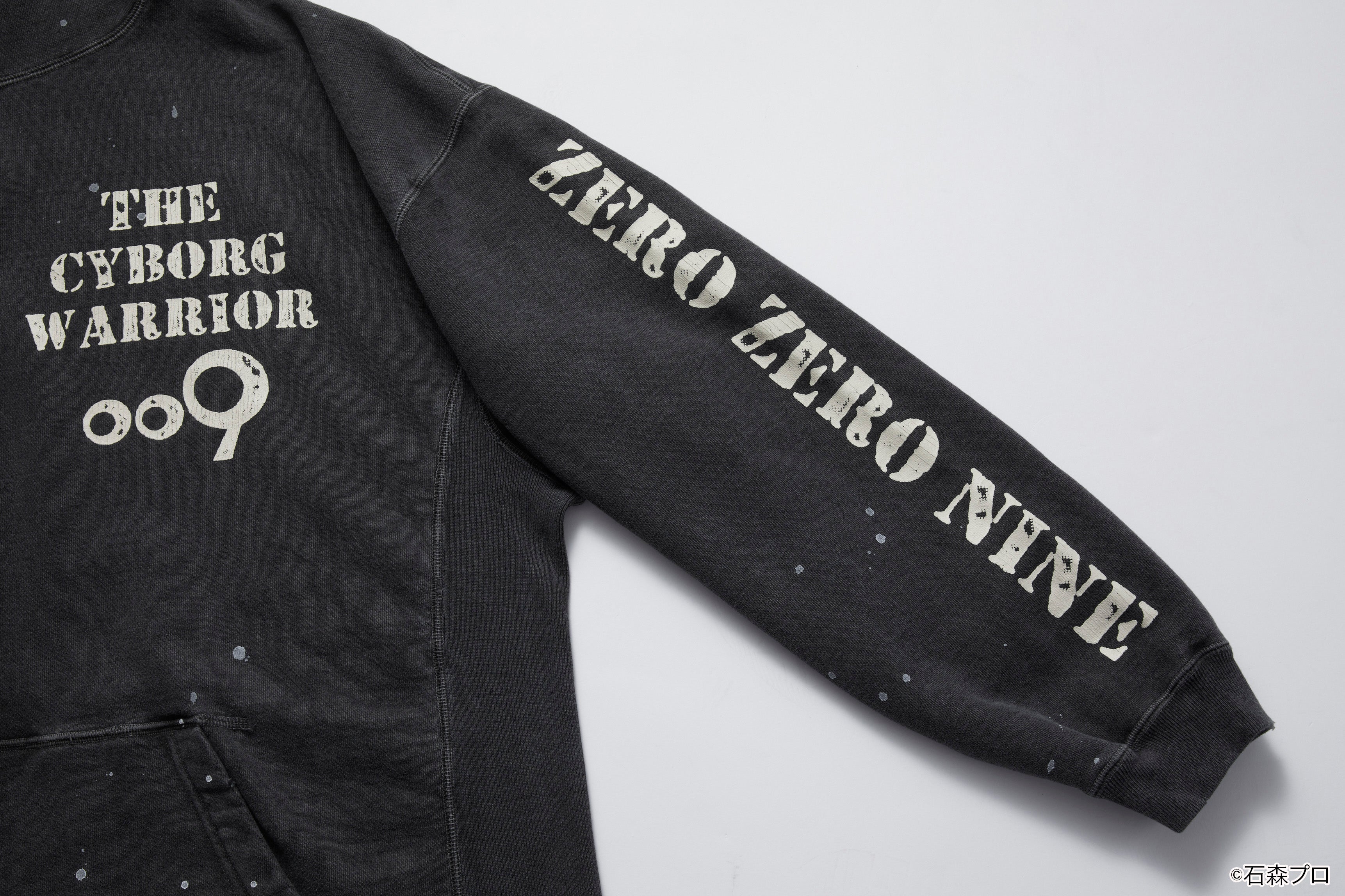 CYBORG009 HOODIE (Wood Pattern)/TSCM23SM009