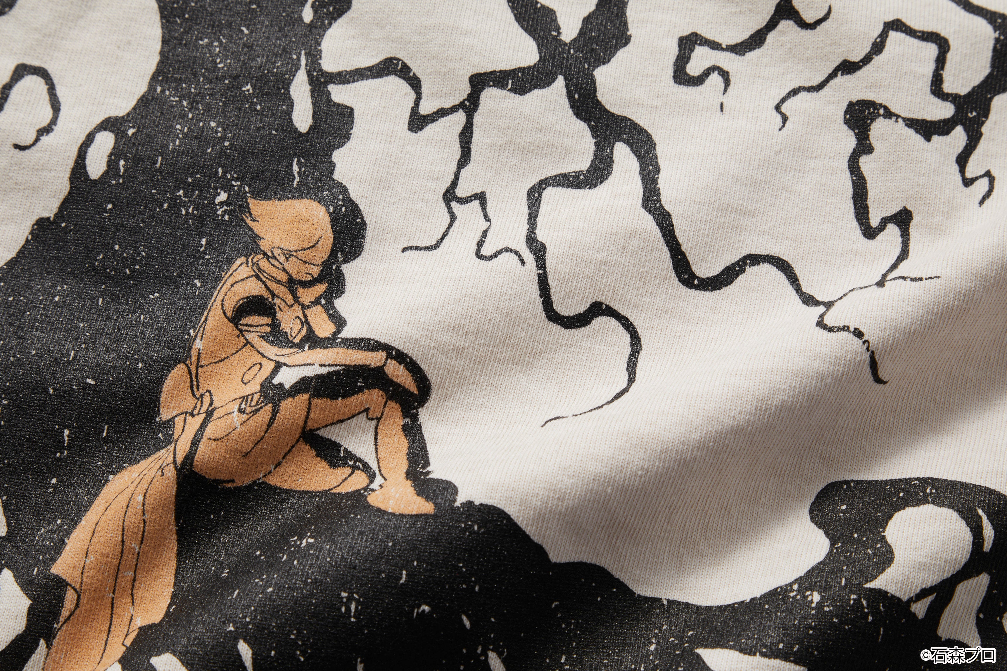 CYBORG009 LONGSLEEVE (Wood Pattern)/TSCM23SM007