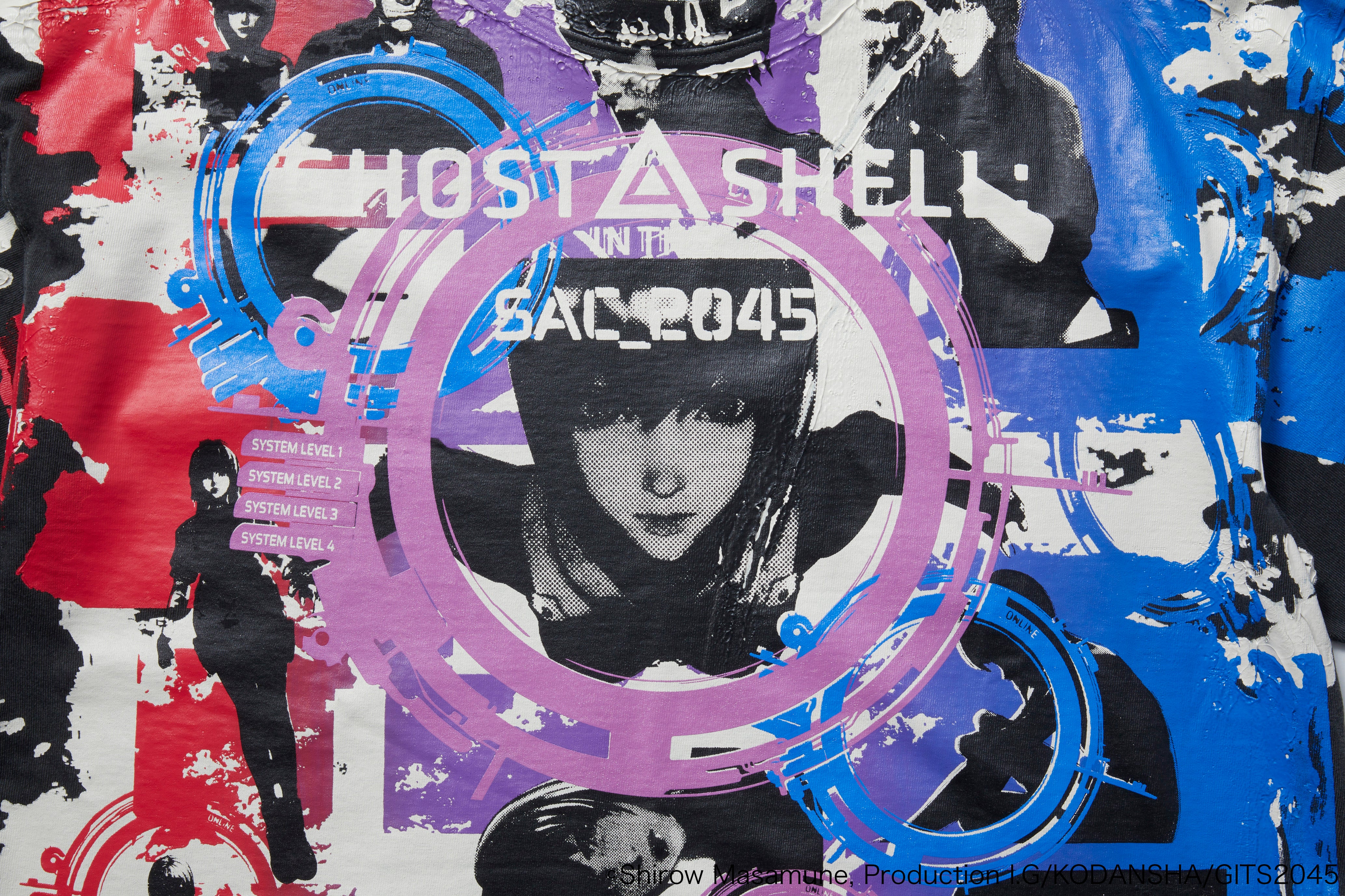 GHOST IN THE SHELL SAC_2045 LONGSLEEVE (Kusanagi)/TSGM23SM013
