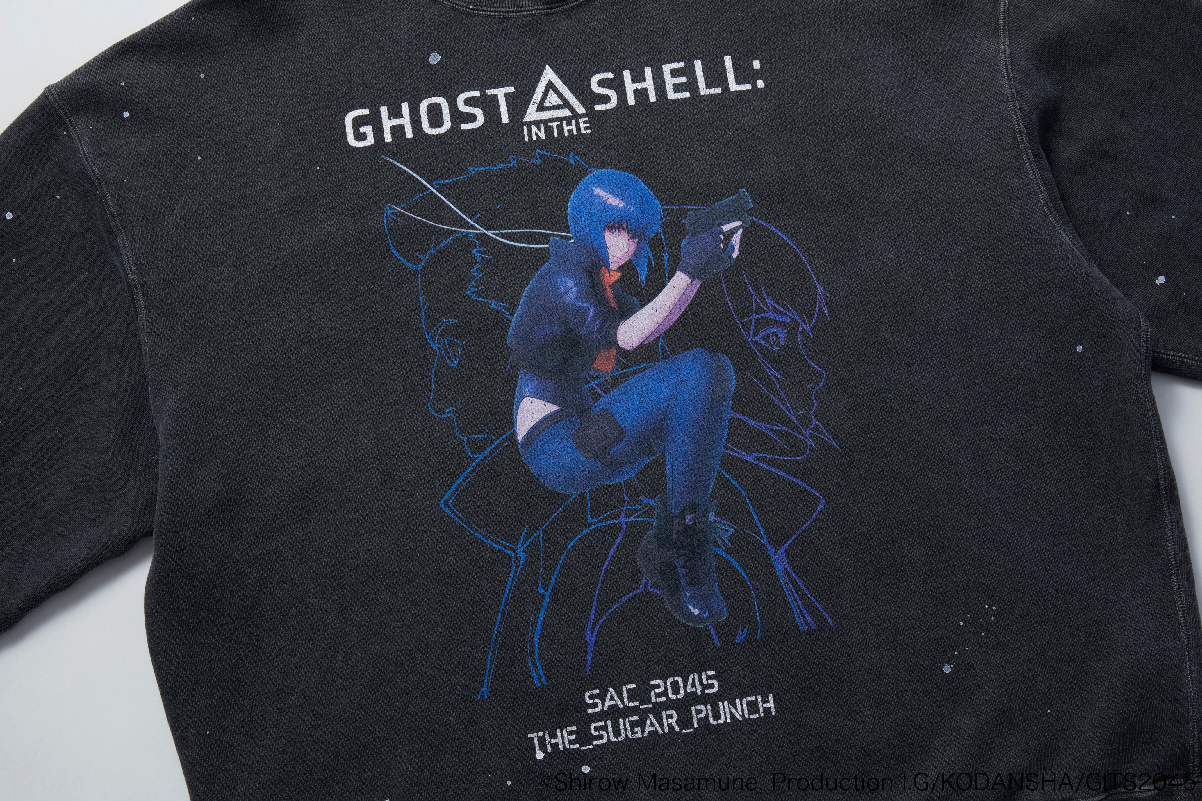 GHOST IN THE SHELL SAC_2045 SWEATSHIRT (KUSANAGI&BATOO)/TSGM23SM012