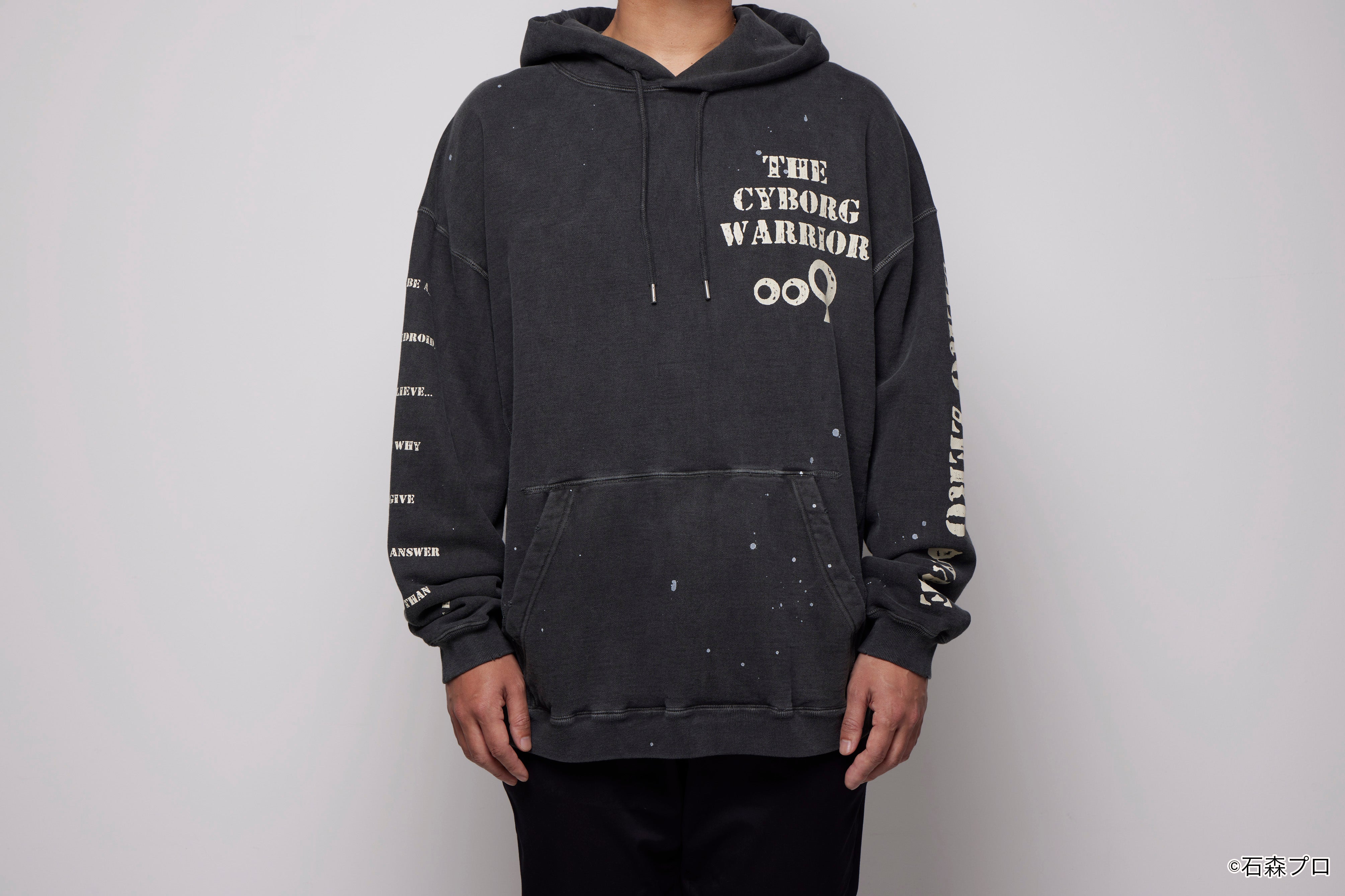 CYBORG009 HOODIE (Wood Pattern)/TSCM23SM009