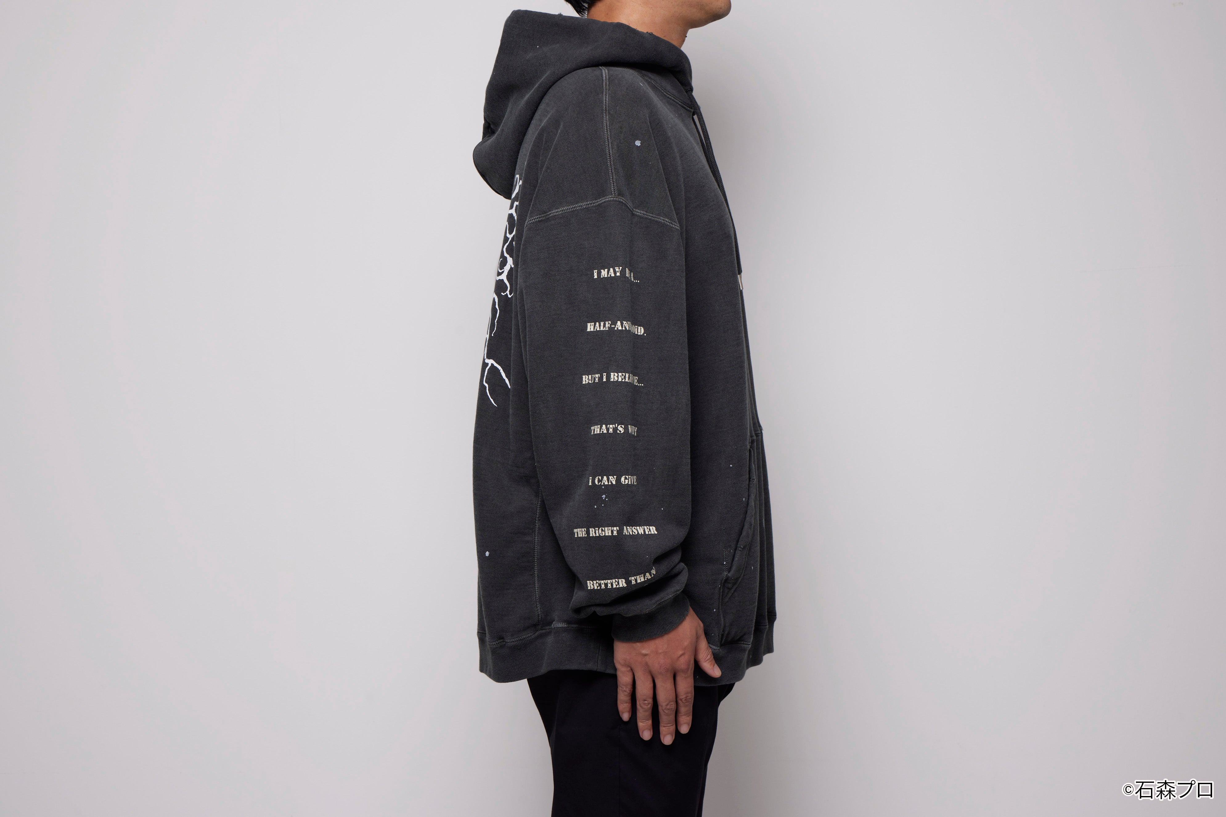 CYBORG009 HOODIE (Wood Pattern)/TSCM23SM009