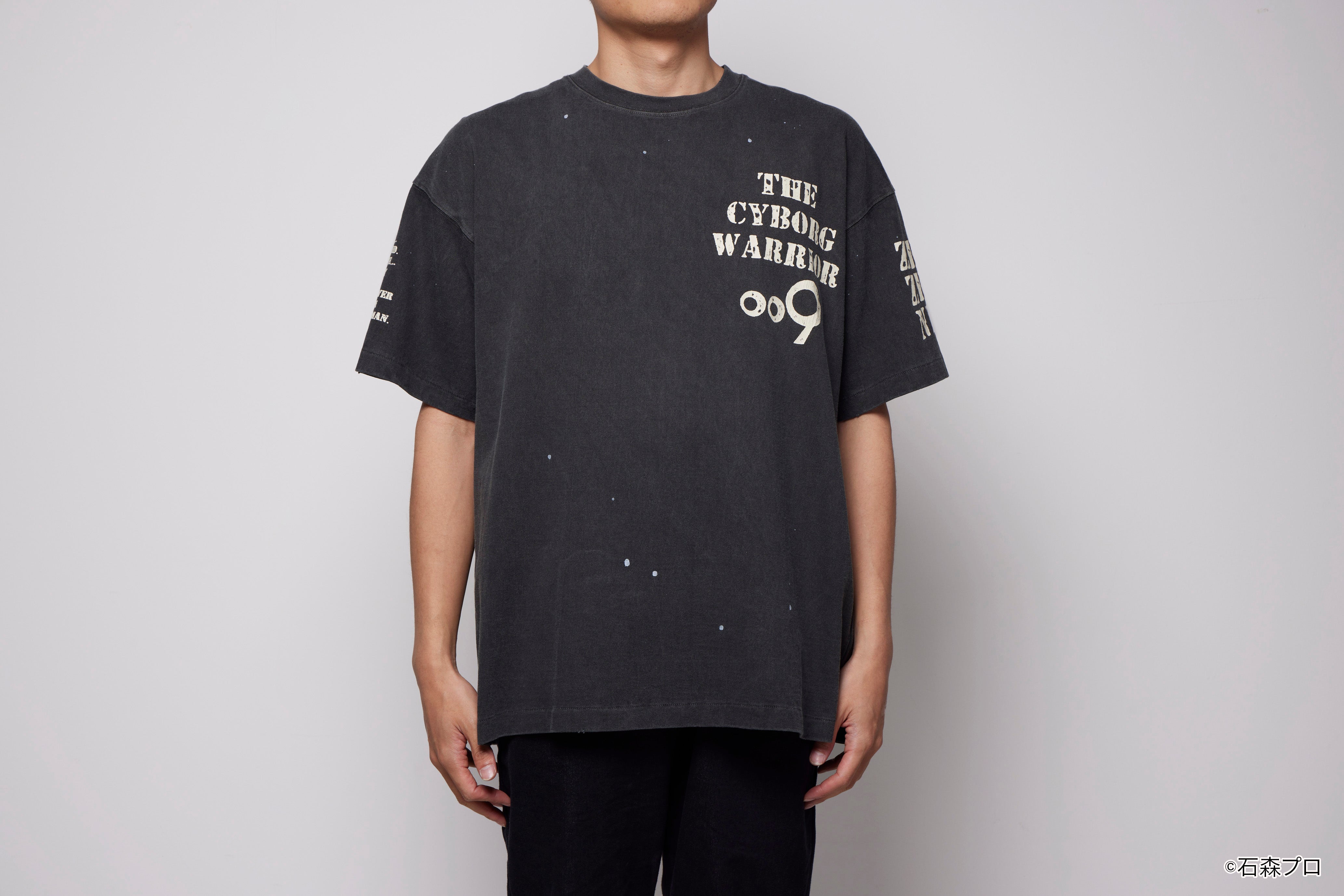 CYBORG009 T-SHIRT (Wood Pattern)/TSCM23SM008