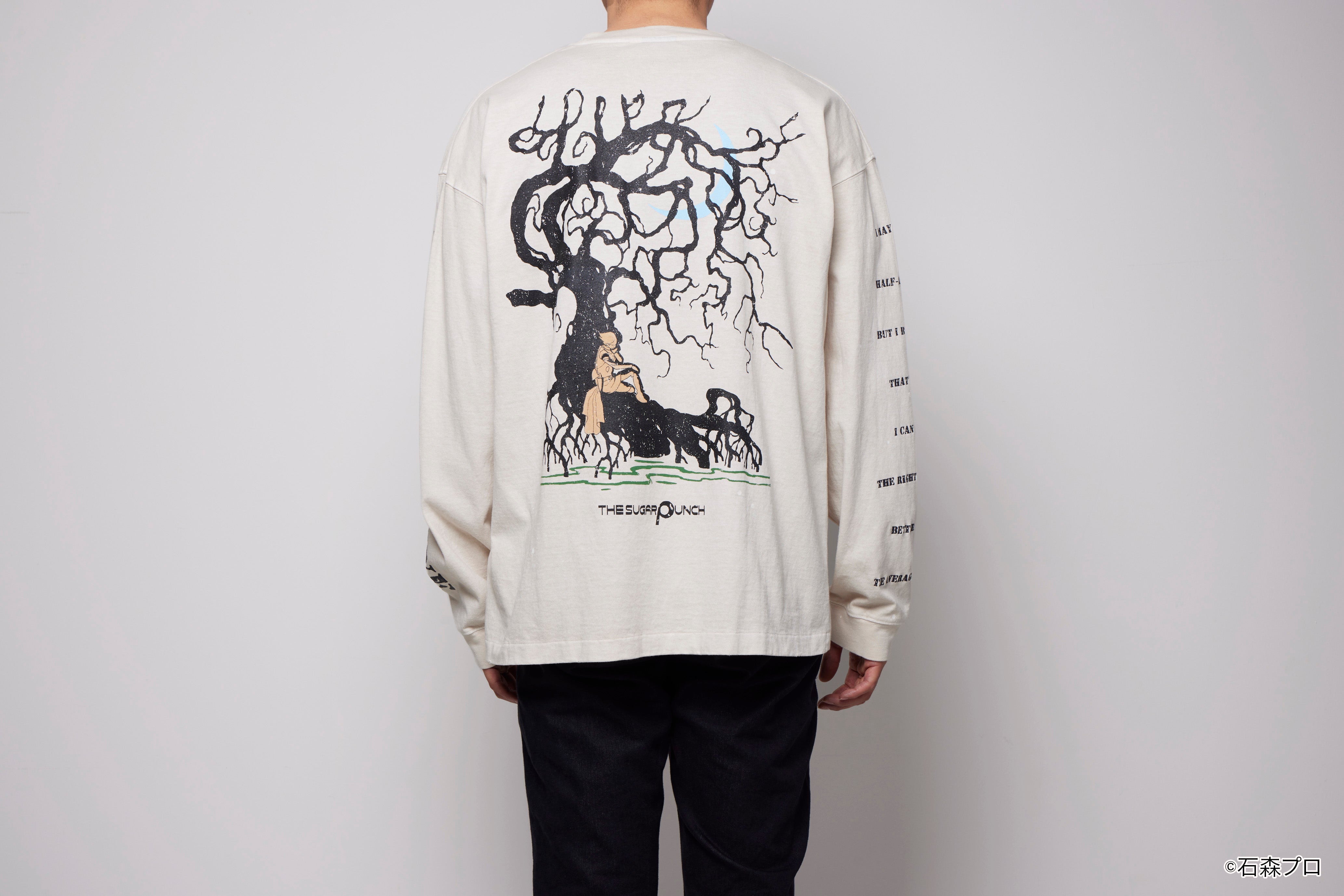 CYBORG009 LONGSLEEVE (Wood Pattern)/TSCM23SM007