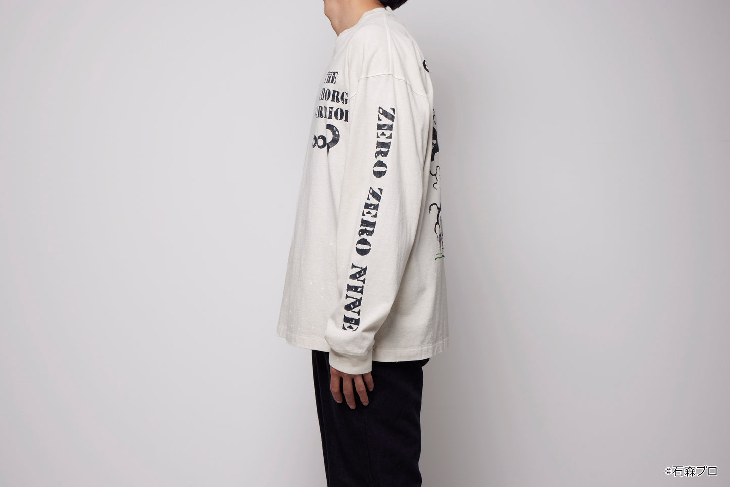 CYBORG009 LONGSLEEVE (Wood Pattern)/TSCM23SM007