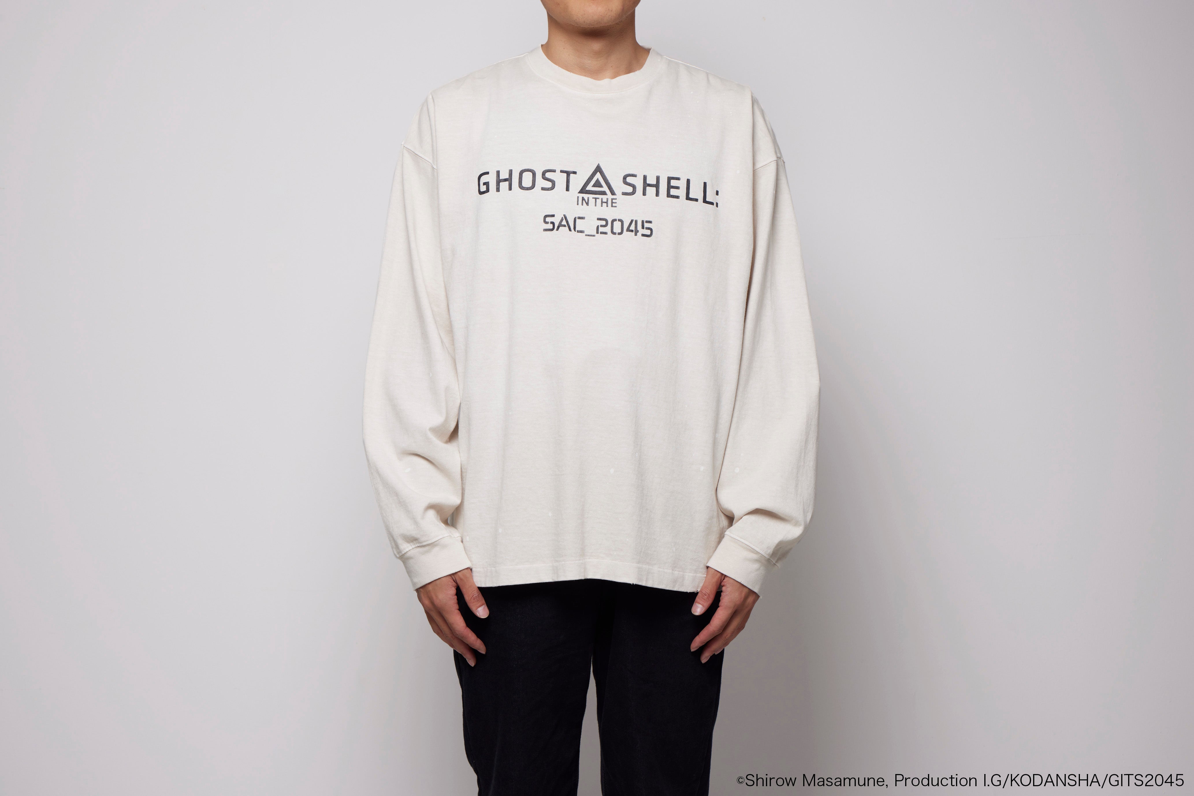 GHOST IN THE SHELL SAC_2045 LONGSLEEVE (Logo)/TSGM23SM001