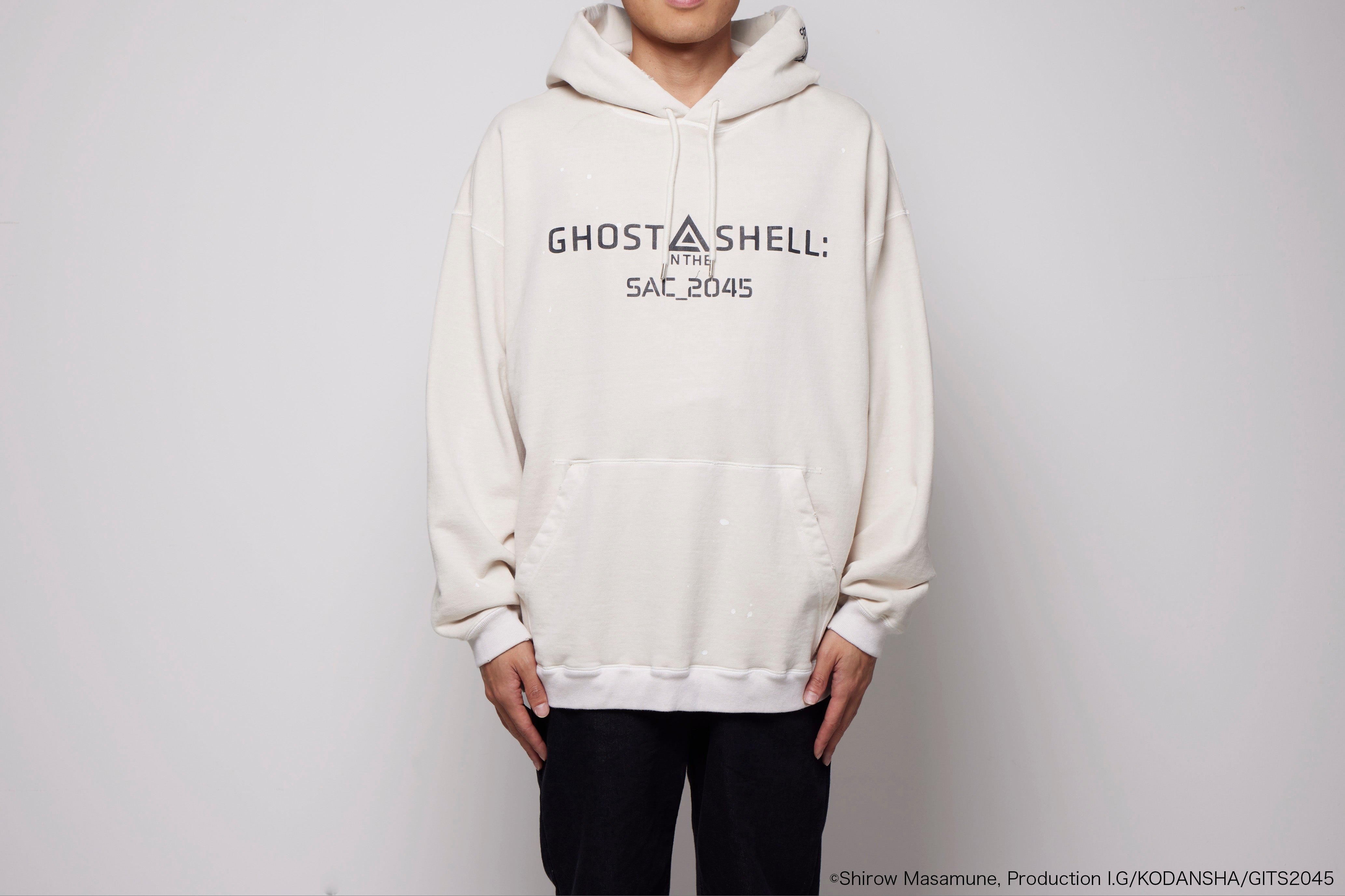 GHOST IN THE SHELL SAC_2045 HOODIE (Logo)/TSGM23SM003