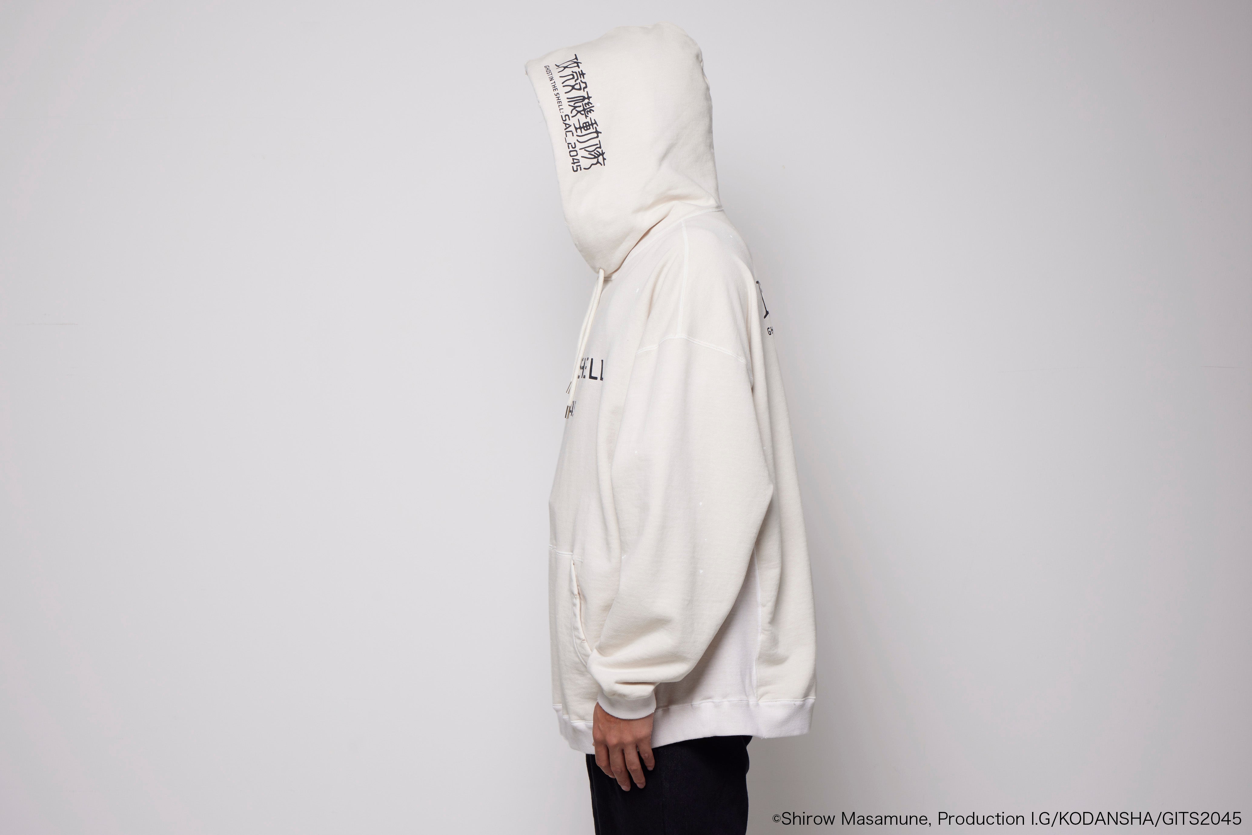 GHOST IN THE SHELL SAC_2045 HOODIE (Logo)/TSGM23SM003