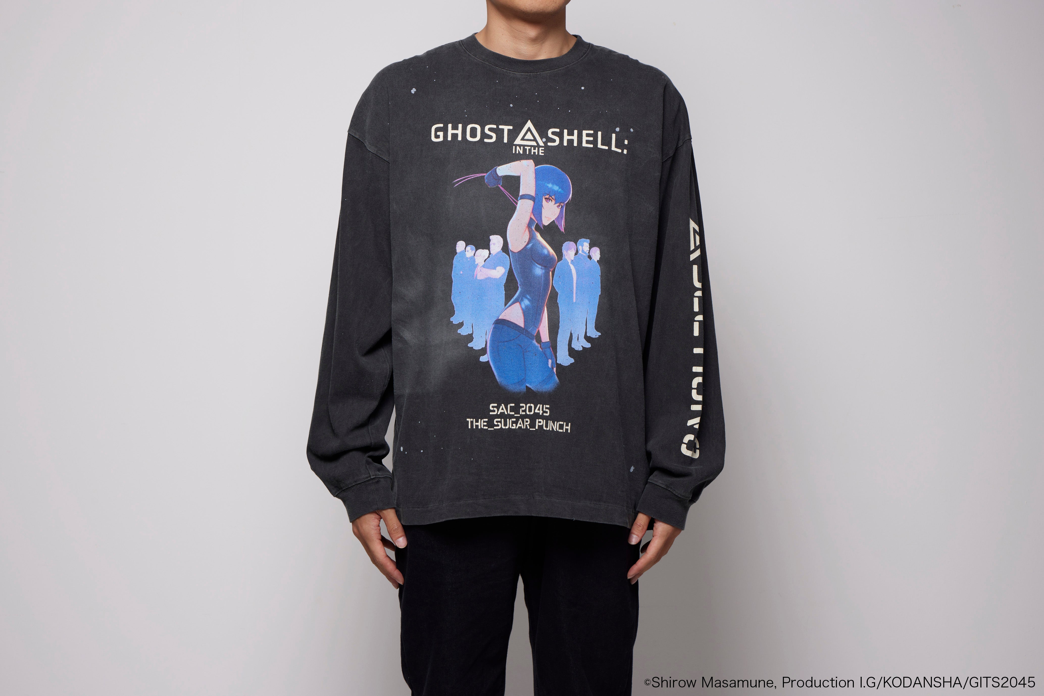 GHOST IN THE SHELL SAC_2045 LONGSLEEVE (KUSANAGI)/TSGM23SM004