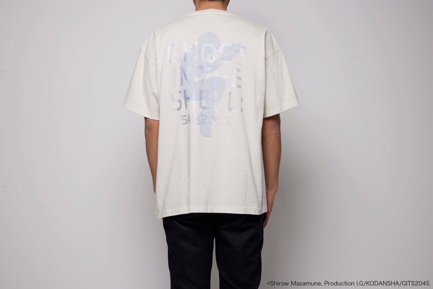 GHOST IN THE SHELL SAC_2045 T-SHIRT (KUSANAGI&BATOO)/TSGM23SM011