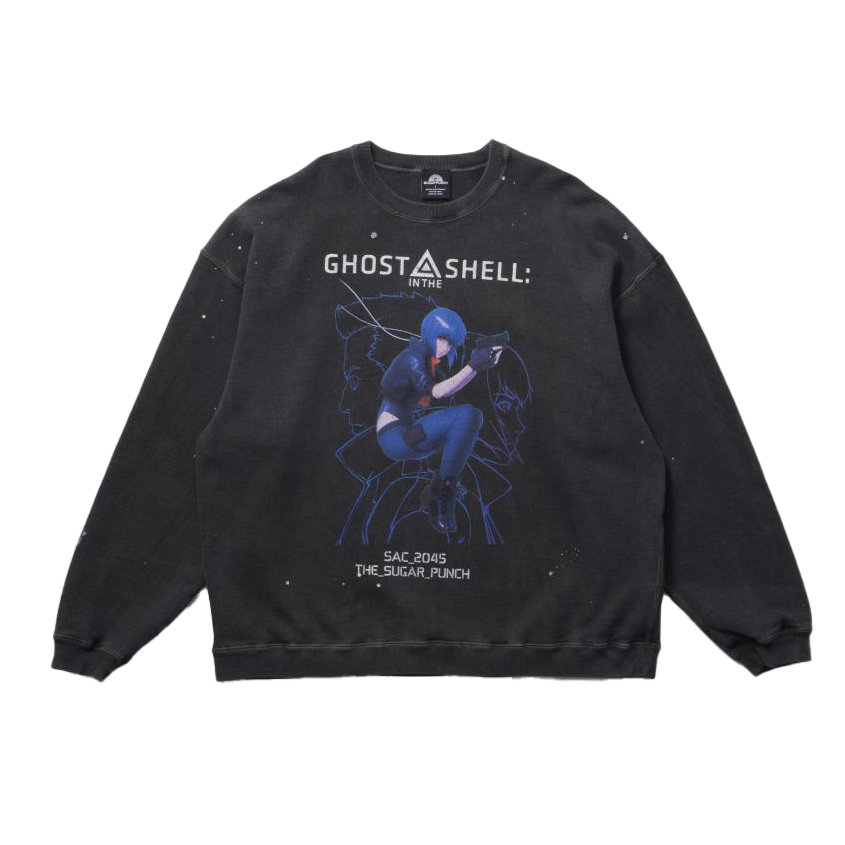 GHOST IN THE SHELL SAC_2045 SWEATSHIRT (KUSANAGI&BATOO)/TSGM23SM012