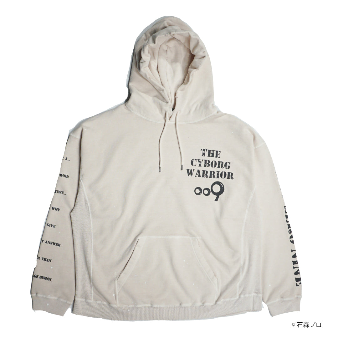 CYBORG009 HOODIE (Wood Pattern)/TSCM23SM009