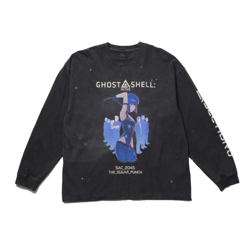 GHOST IN THE SHELL SAC_2045 LONGSLEEVE (KUSANAGI)/TSGM23SM004