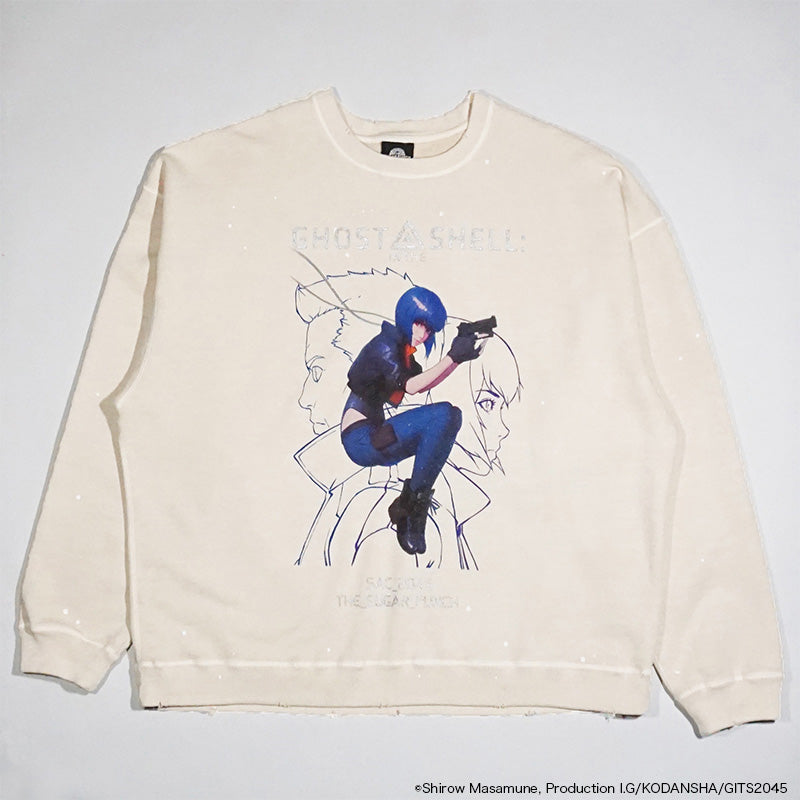 GHOST IN THE SHELL SAC_2045 SWEATSHIRT (KUSANAGI&BATOO)/TSGM23SM012