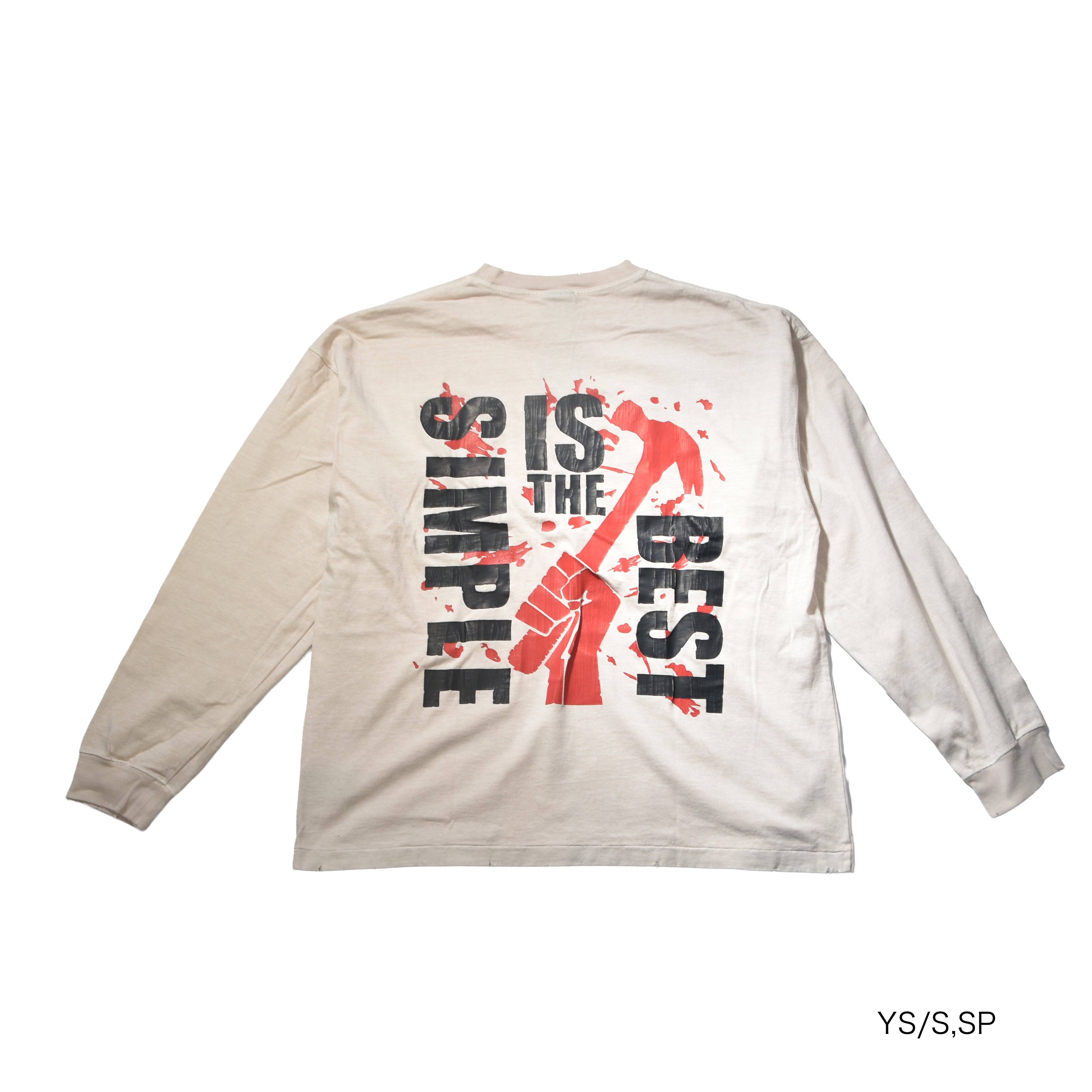 SAKAMOTO DAYS L/S T-Shirt (SHISHIBA)/TSDM25SM011