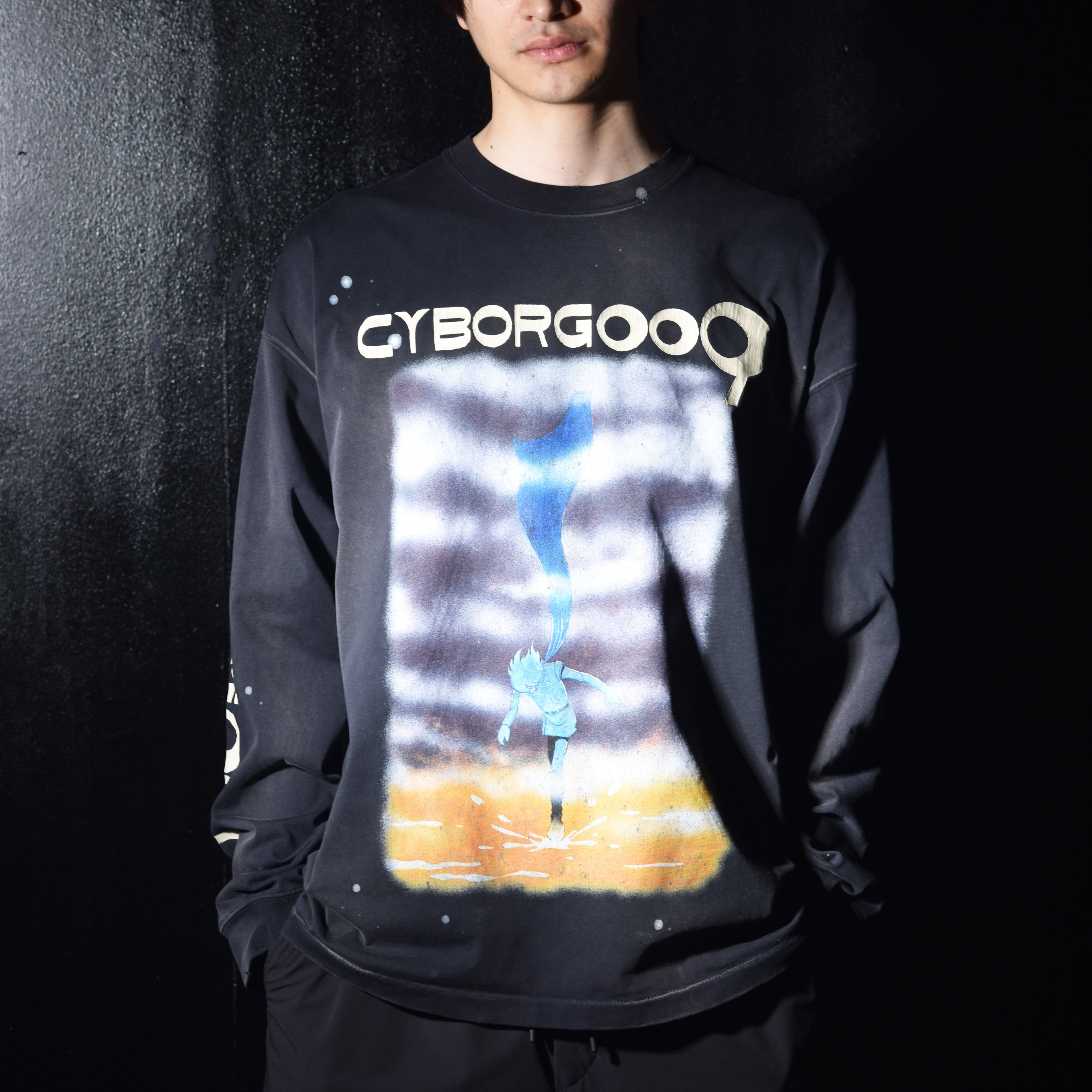 'RESTOCK' CYBORG009 LONGSLEEVE (009)/TSCM23SM001-B