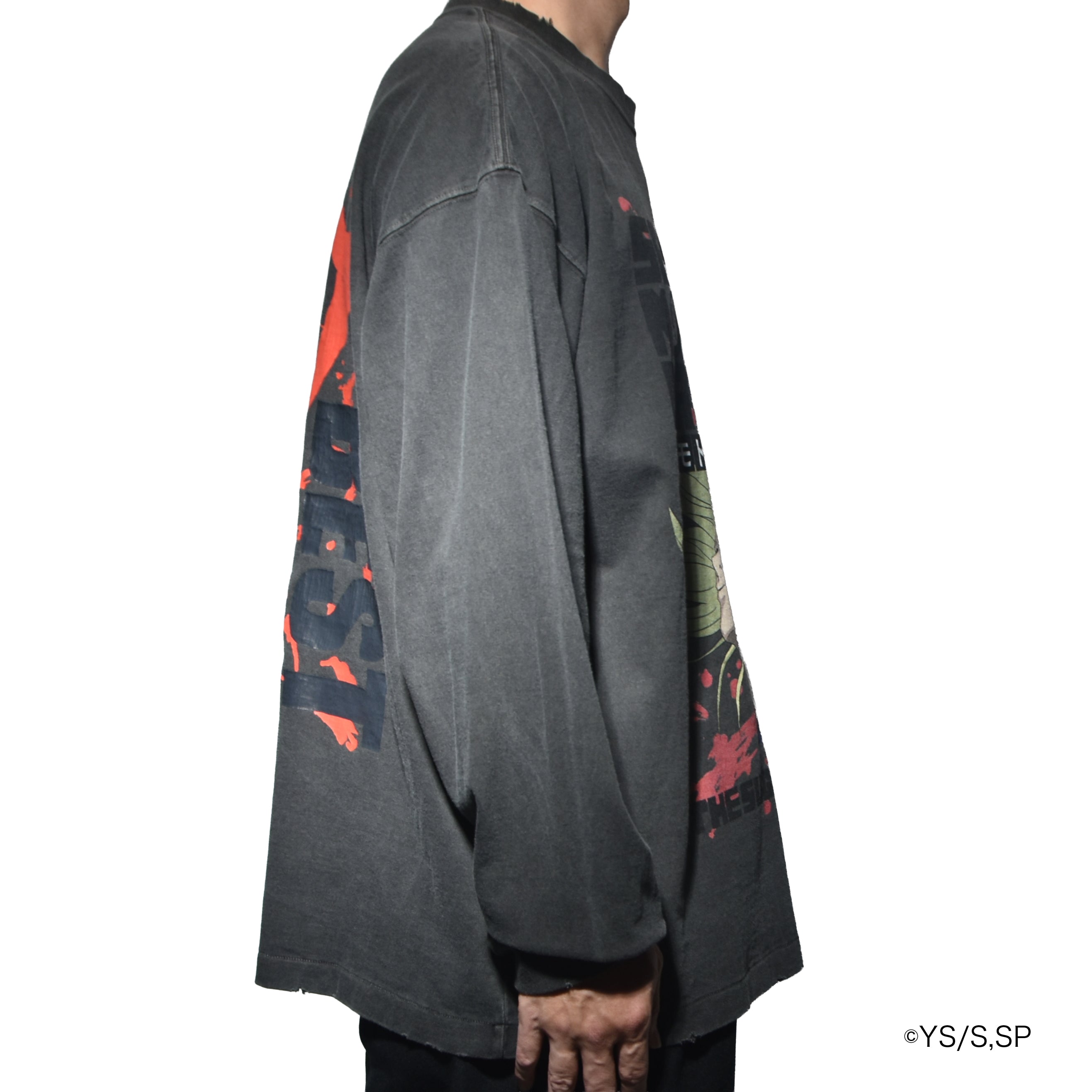 SAKAMOTO DAYS L/S T-Shirt (SHISHIBA)/TSDM25SM011