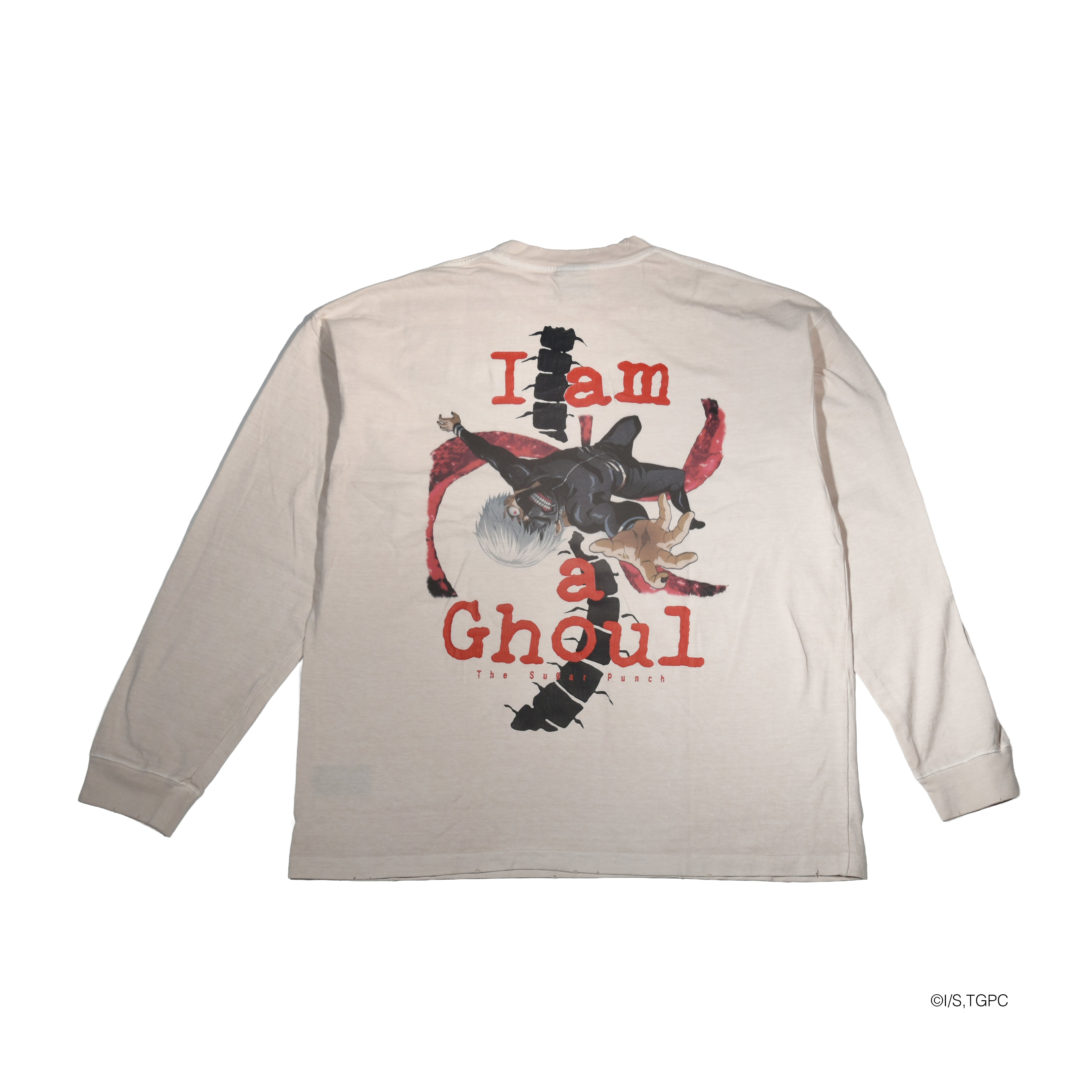 TVアニメ『東京喰種トーキョーグール』TOKYO GHOUL L/S T-Shirt (KANEKI BACK BORN)/TTGM25SM005