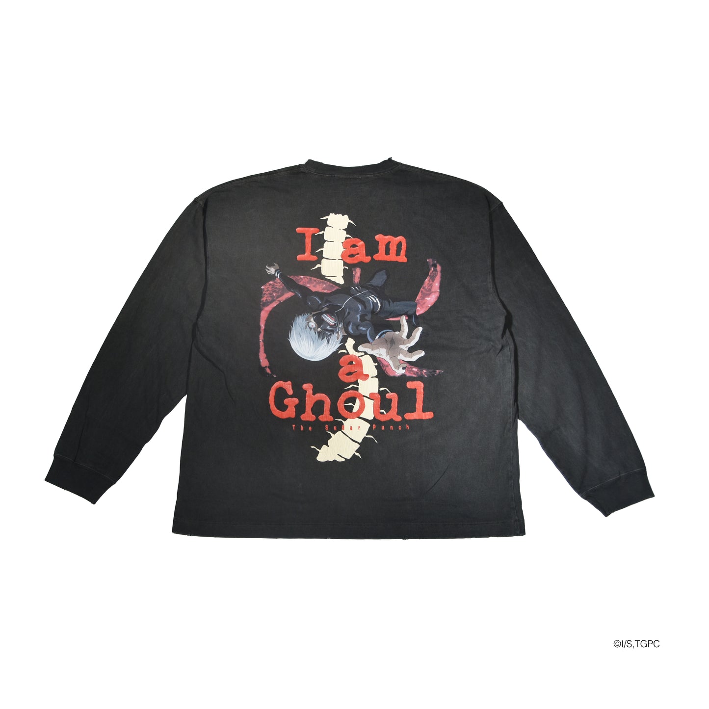 TVアニメ『東京喰種トーキョーグール』TOKYO GHOUL L/S T-Shirt (KANEKI BACK BORN)/TTGM25SM005
