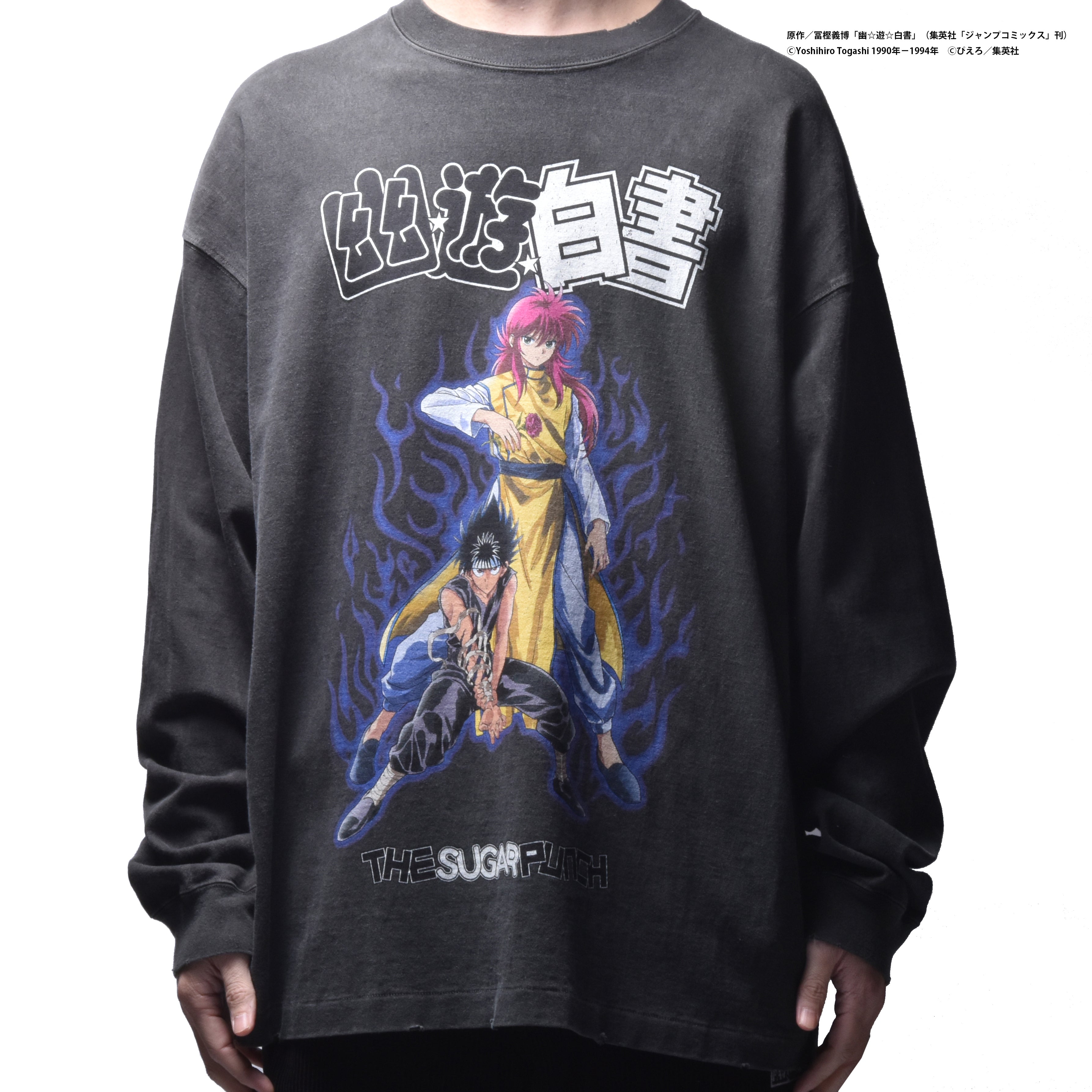 YUYUHAKUSHO L/S T-Shirt (KURAMA/HIEI)/TYUM24AM004