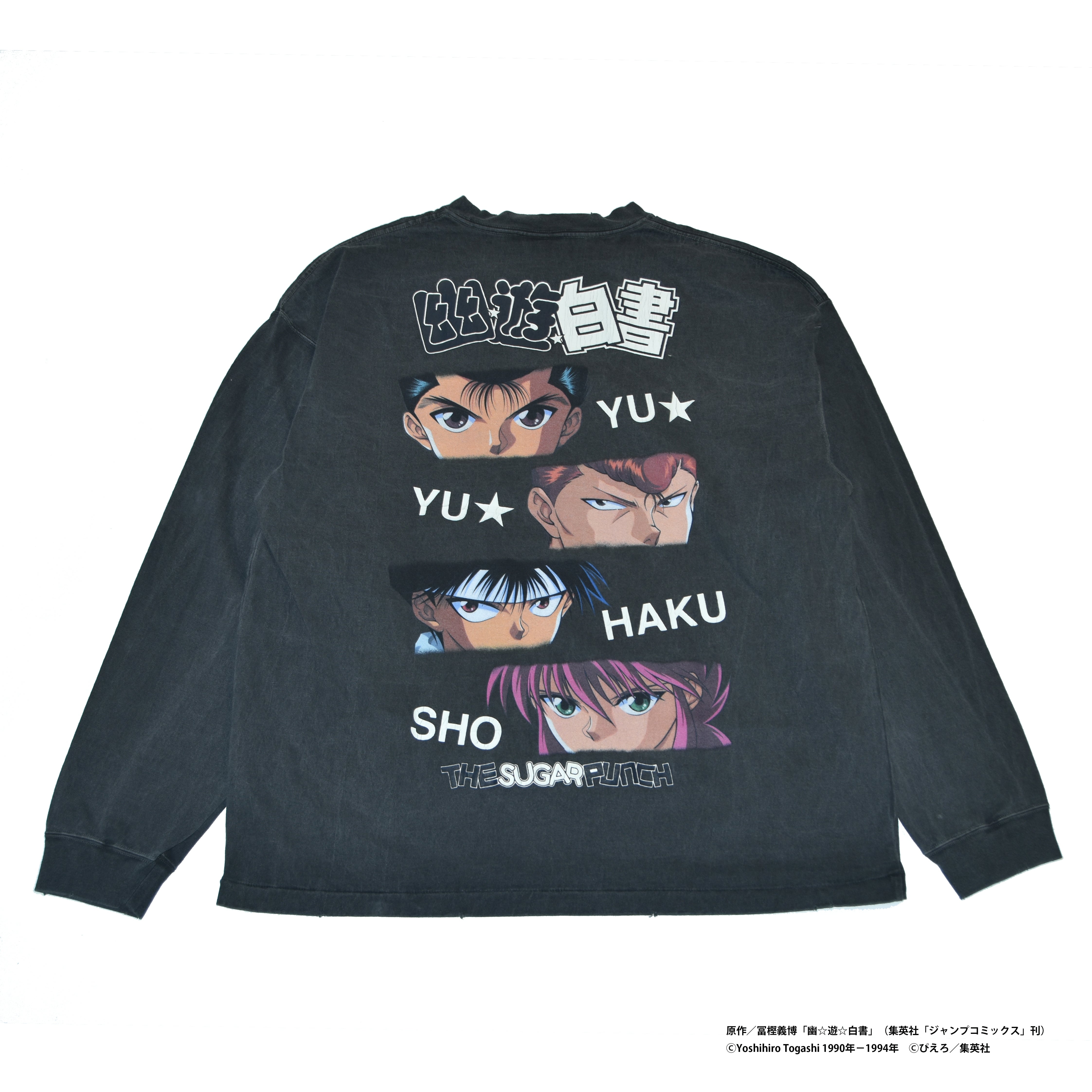 YUYUHAKUSHO L/S T-Shirt (YUSUKE/KUWABARA/HIEI /KURAMA)/TYUM24AM008
