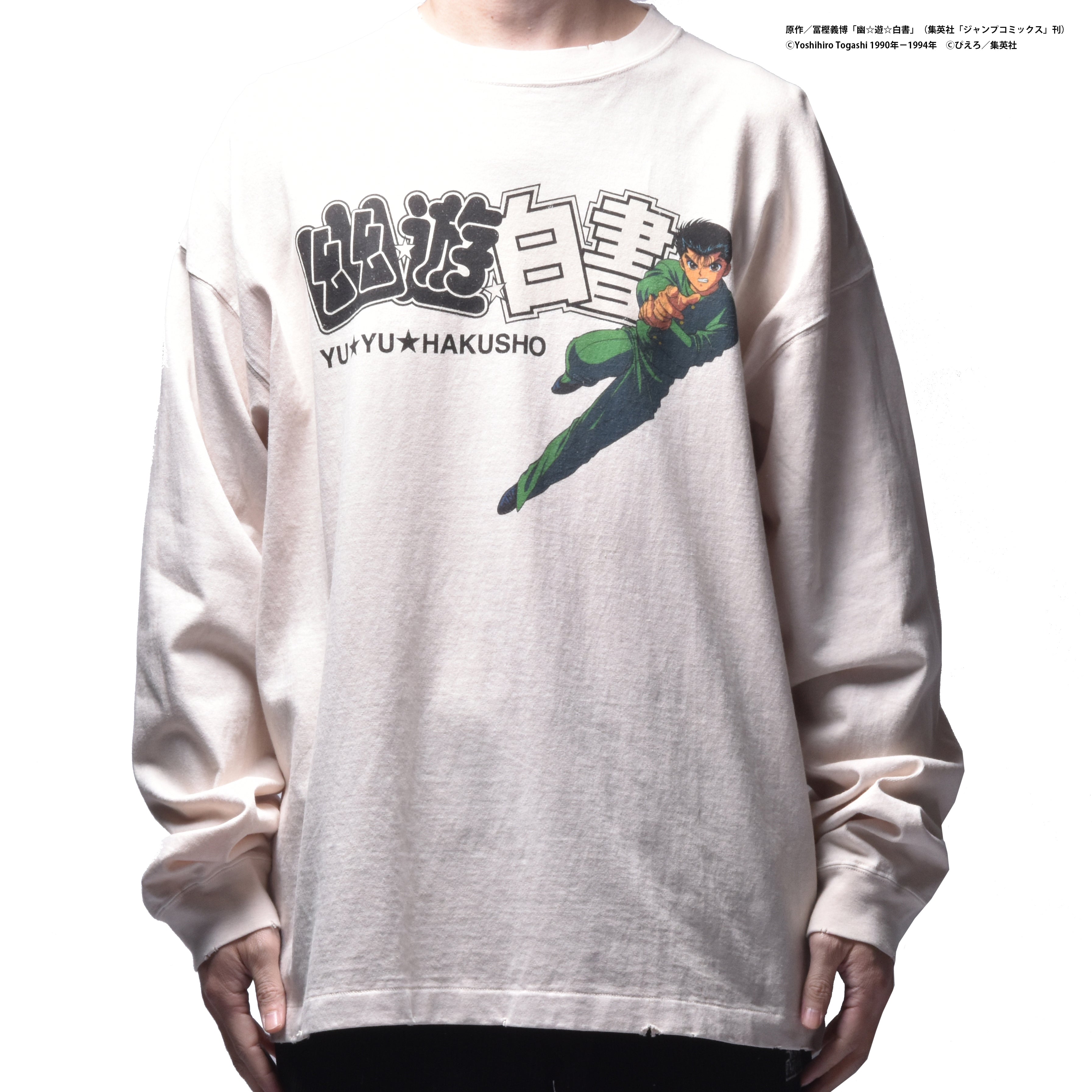 YUYUHAKUSHO L/S T-Shirt (YUSUKE/KUWABARA/HIEI /KURAMA)/TYUM24AM008