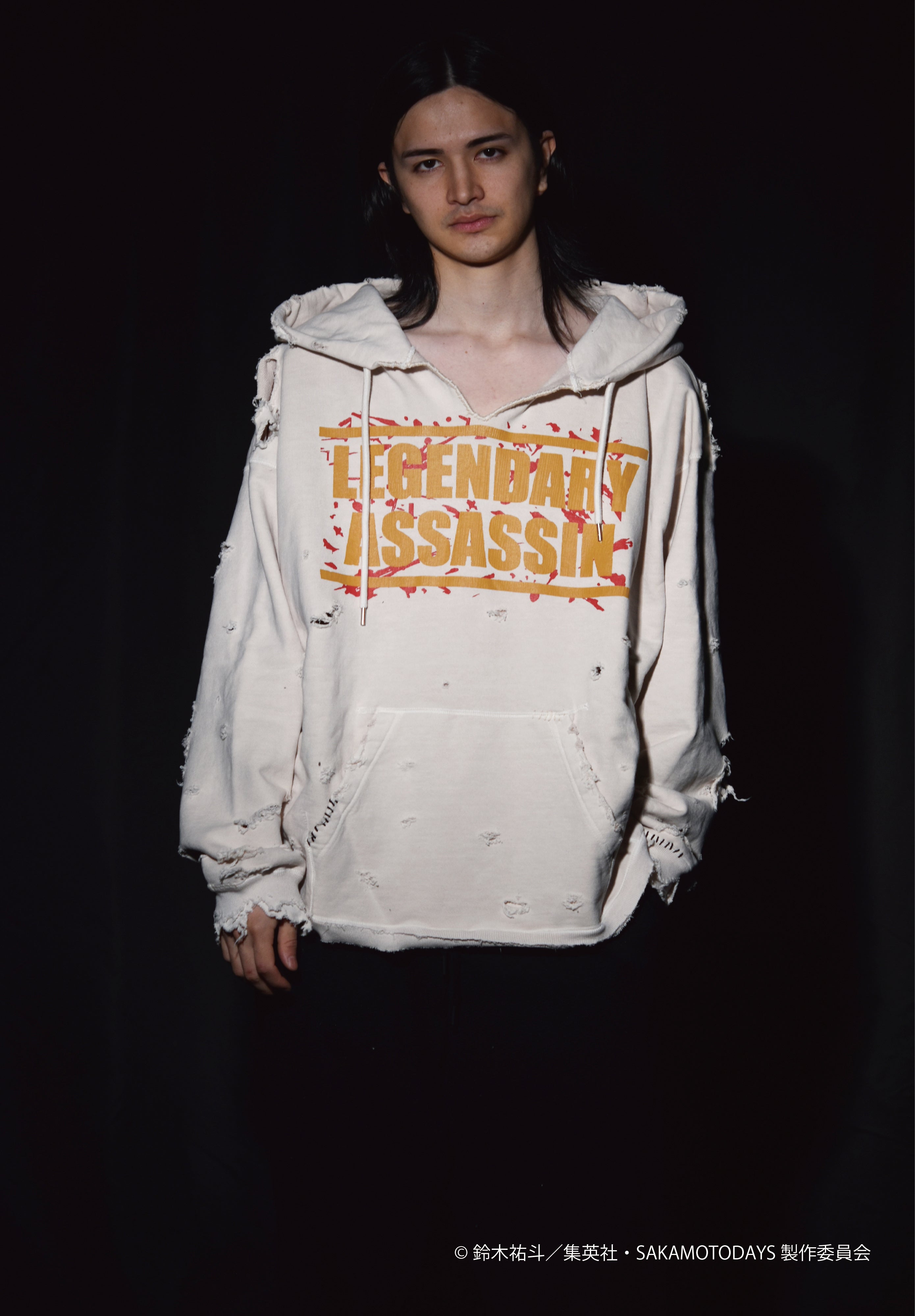 SAKAMOTO DAYS Hoodie (SAKAMOTO)/ MINUS collaboration/TSMM25SM004