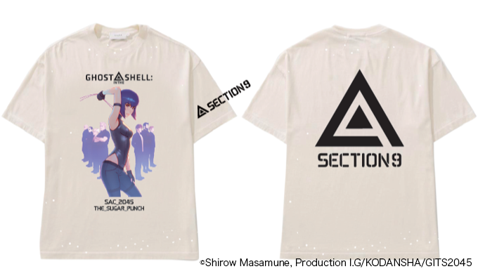 GHOST IN THE SHELL SAC_2045 T-SHIRT (KUSANAGI)/TSGM23SM005