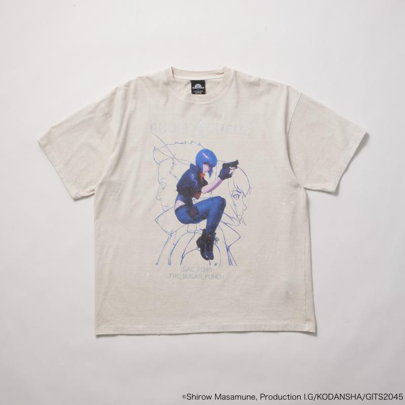GHOST IN THE SHELL SAC_2045 T-SHIRT (KUSANAGI＆BATOO)/TSGM23SM011