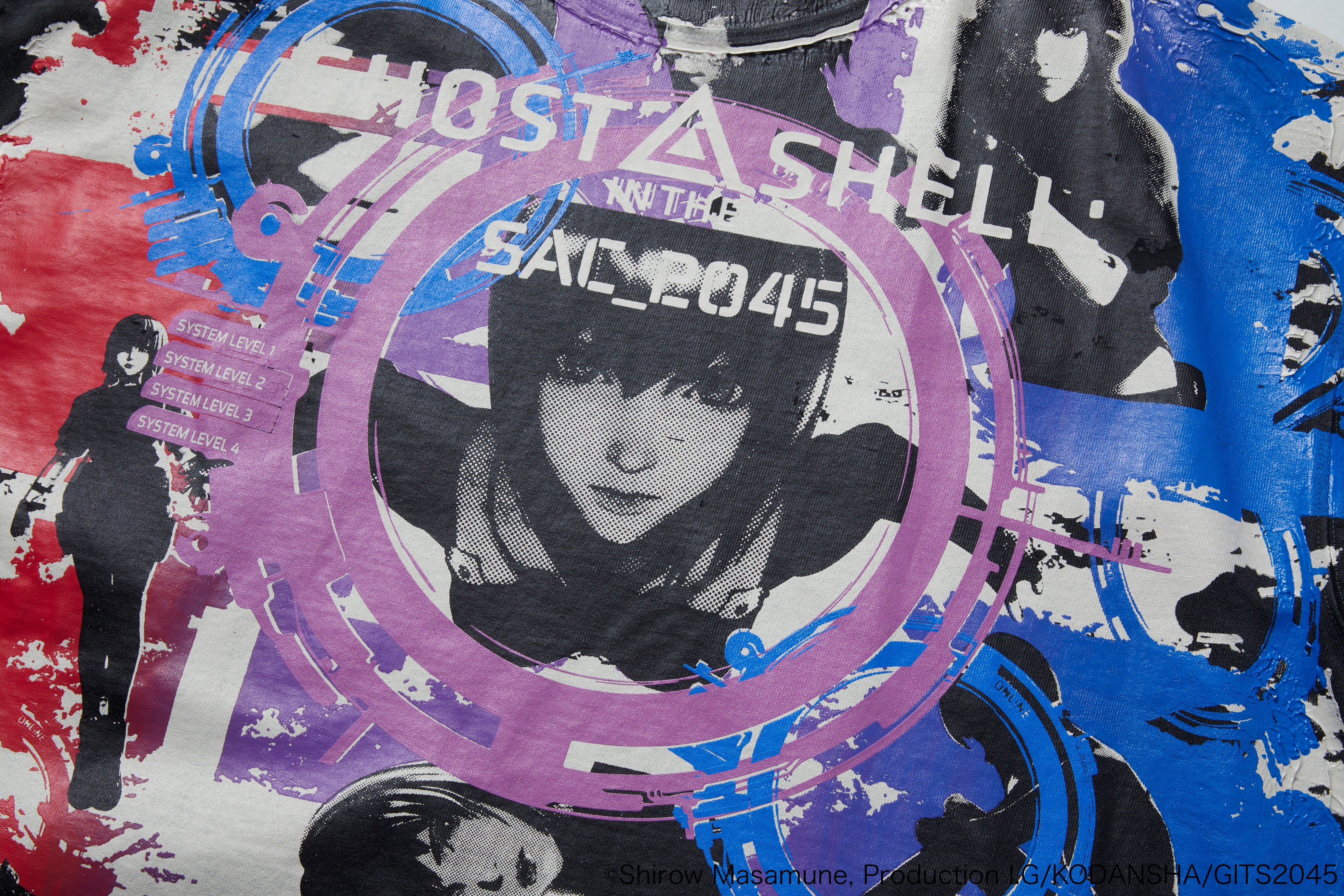 GHOST IN THE SHELL SAC_2045 T-SHIRT (Kusanagi)/TSGM23SM014
