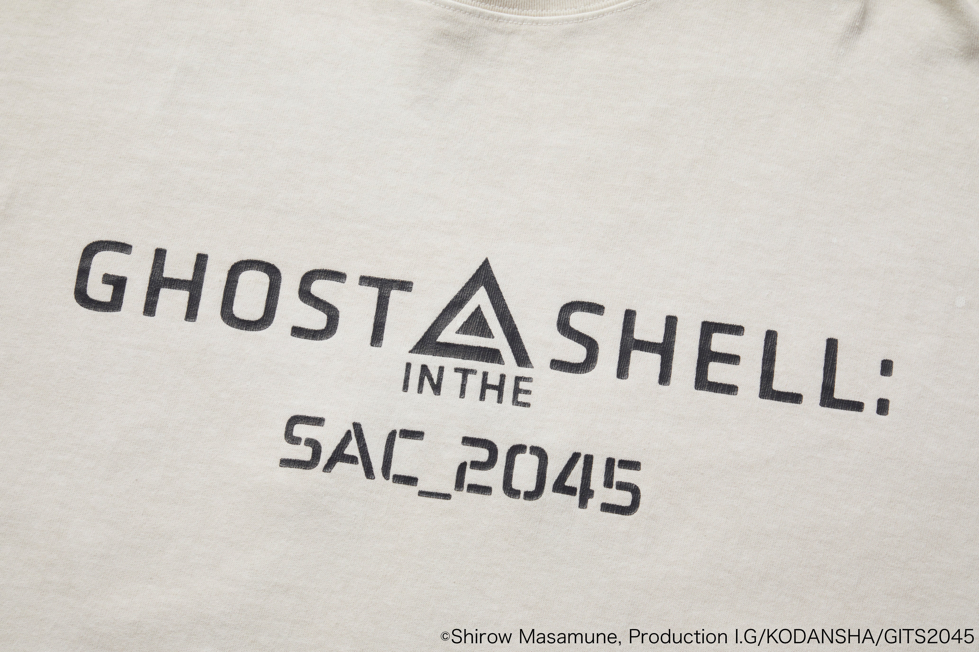 GHOST IN THE SHELL SAC_2045 LONGSLEEVE (Logo)/TSGM23SM001