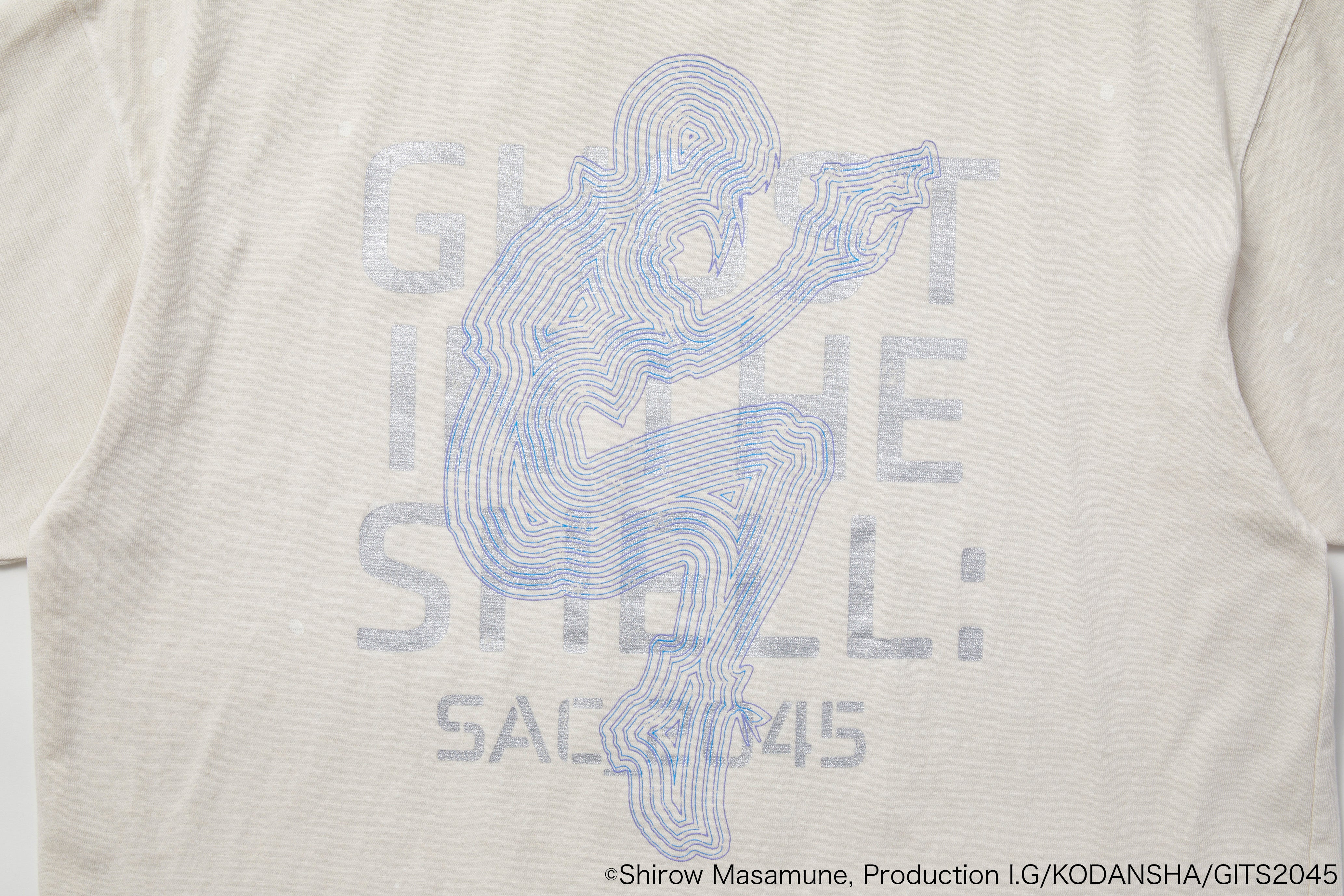 GHOST IN THE SHELL SAC_2045 T-SHIRT (KUSANAGI＆BATOO)/TSGM23SM011