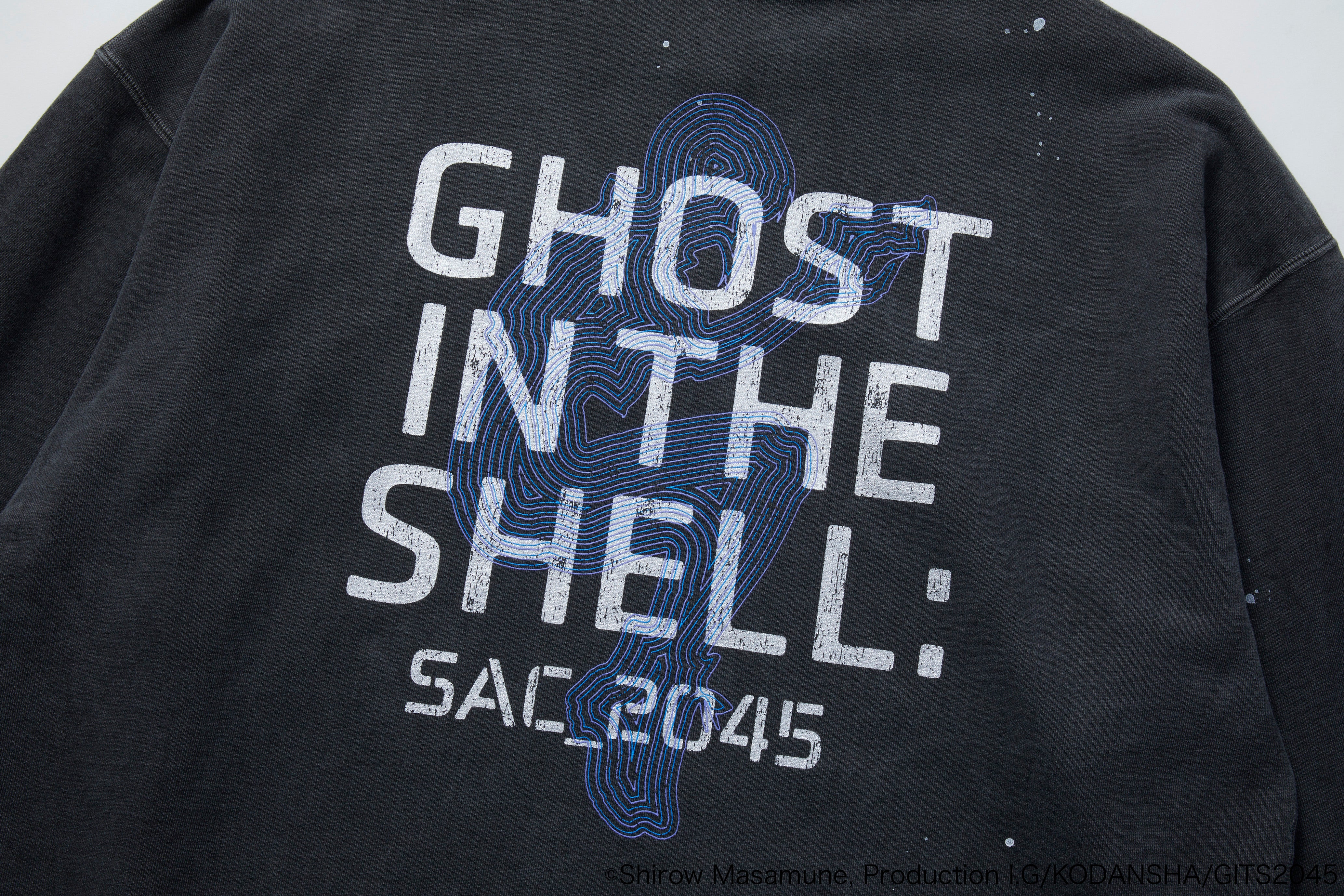 GHOST IN THE SHELL SAC_2045 SWEATSHIRT (KUSANAGI＆BATOO)/TSGM23SM012