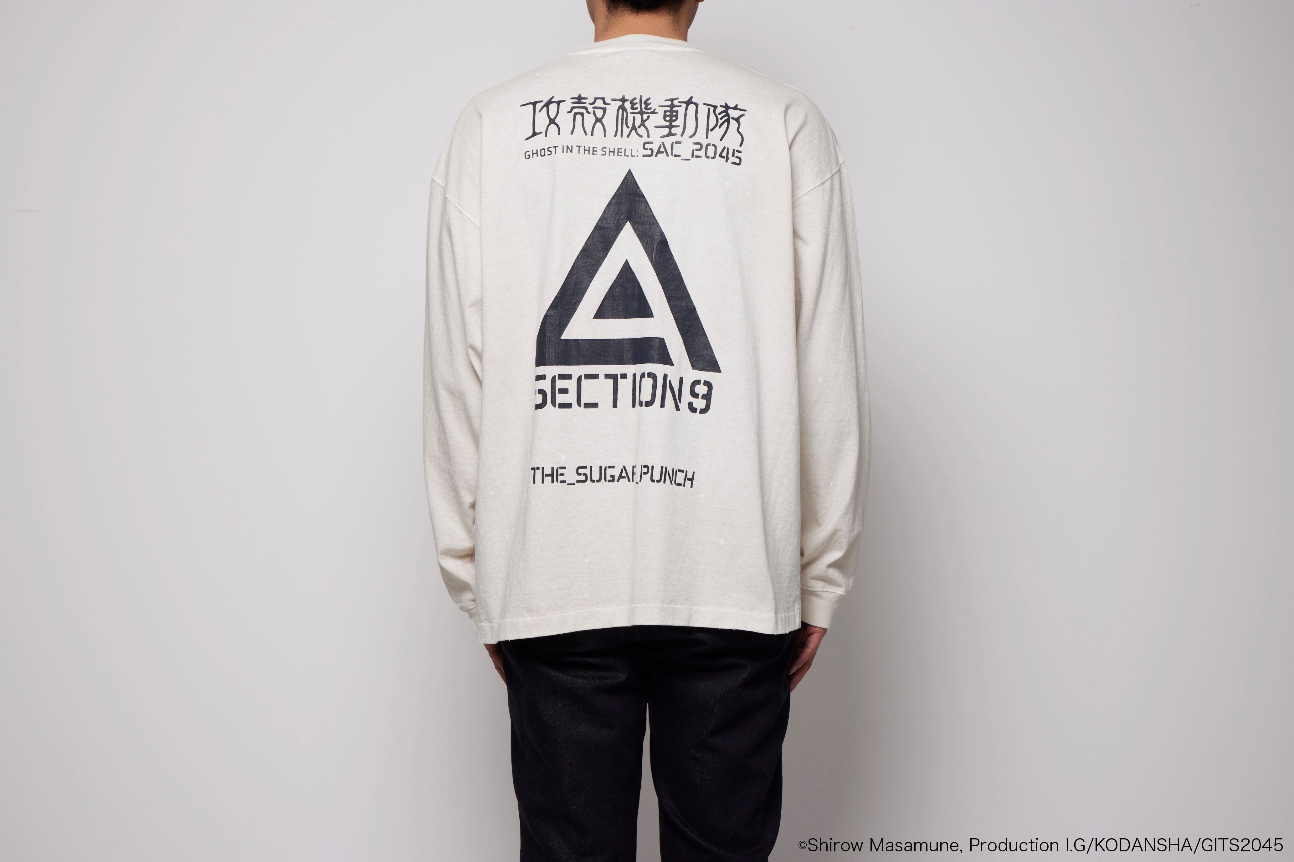 GHOST IN THE SHELL SAC_2045 LONGSLEEVE (Logo)/TSGM23SM001