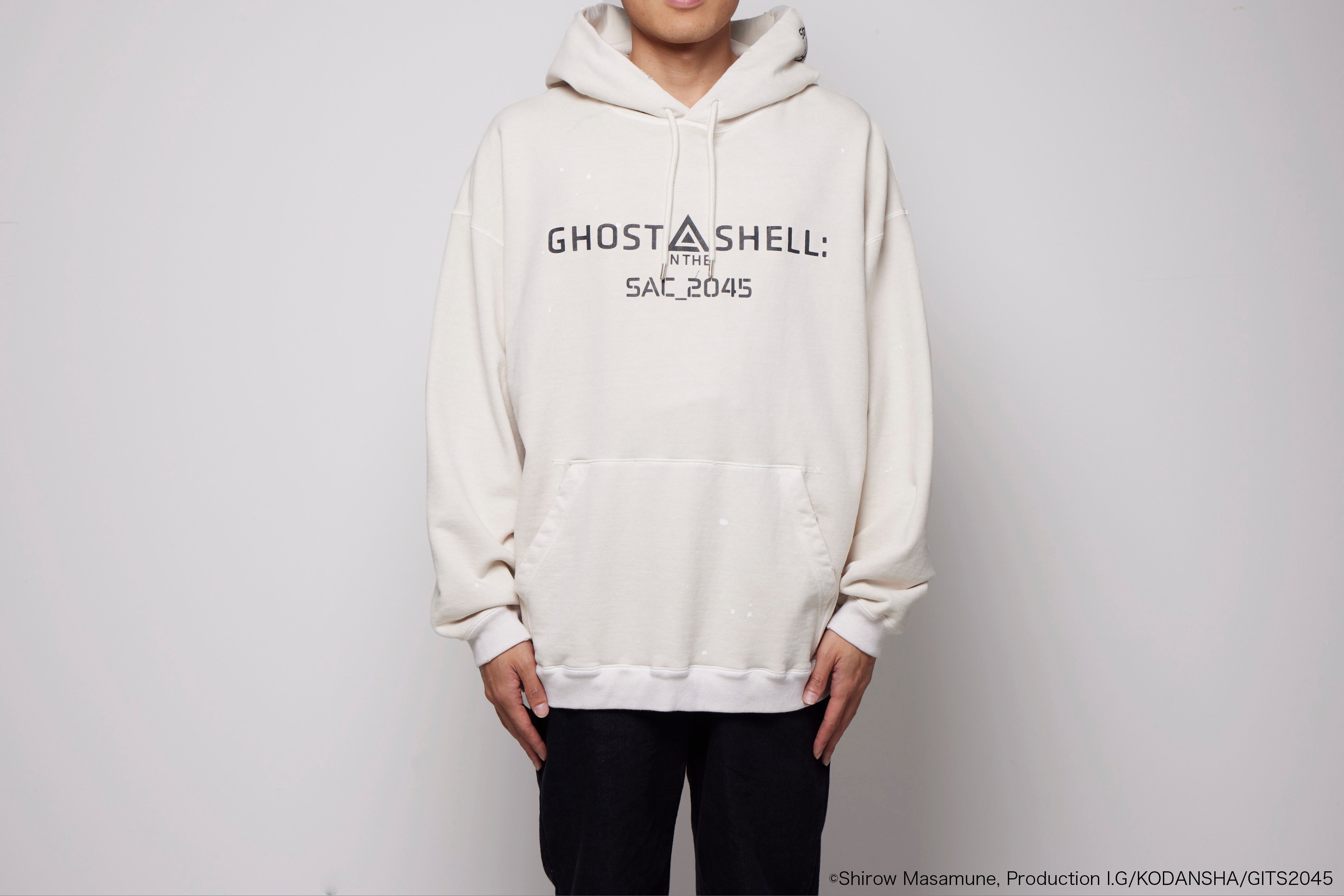 Ghost in 2024 the shell hoodie