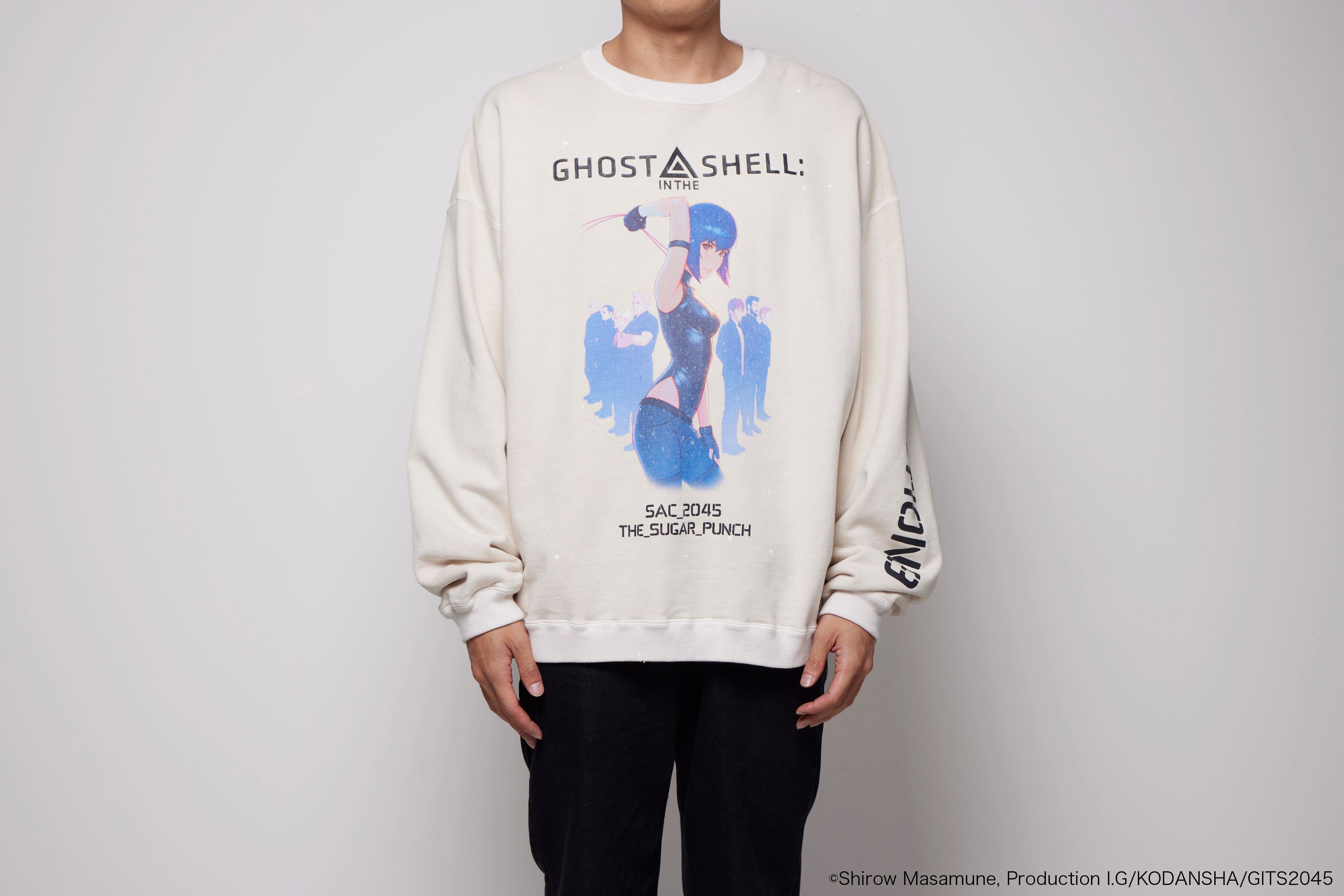 攻殻機動隊SAC_2045 SWEATSHIRT (草薙)/TSGM23SM006 – THE SUGAR PUNCH