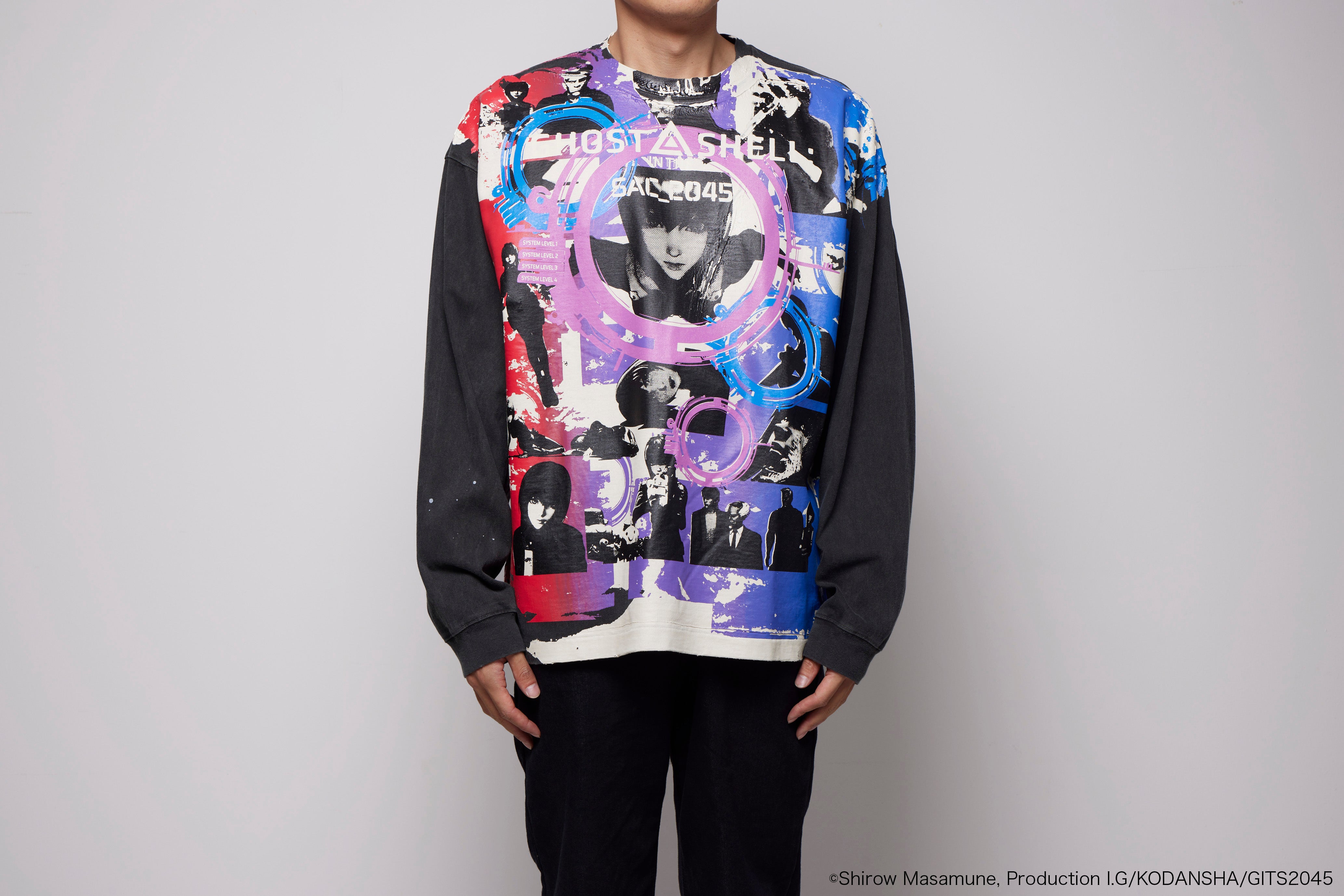 GHOST IN THE SHELL SAC_2045 LONGSLEEVE (Kusanagi)/TSGM23SM013