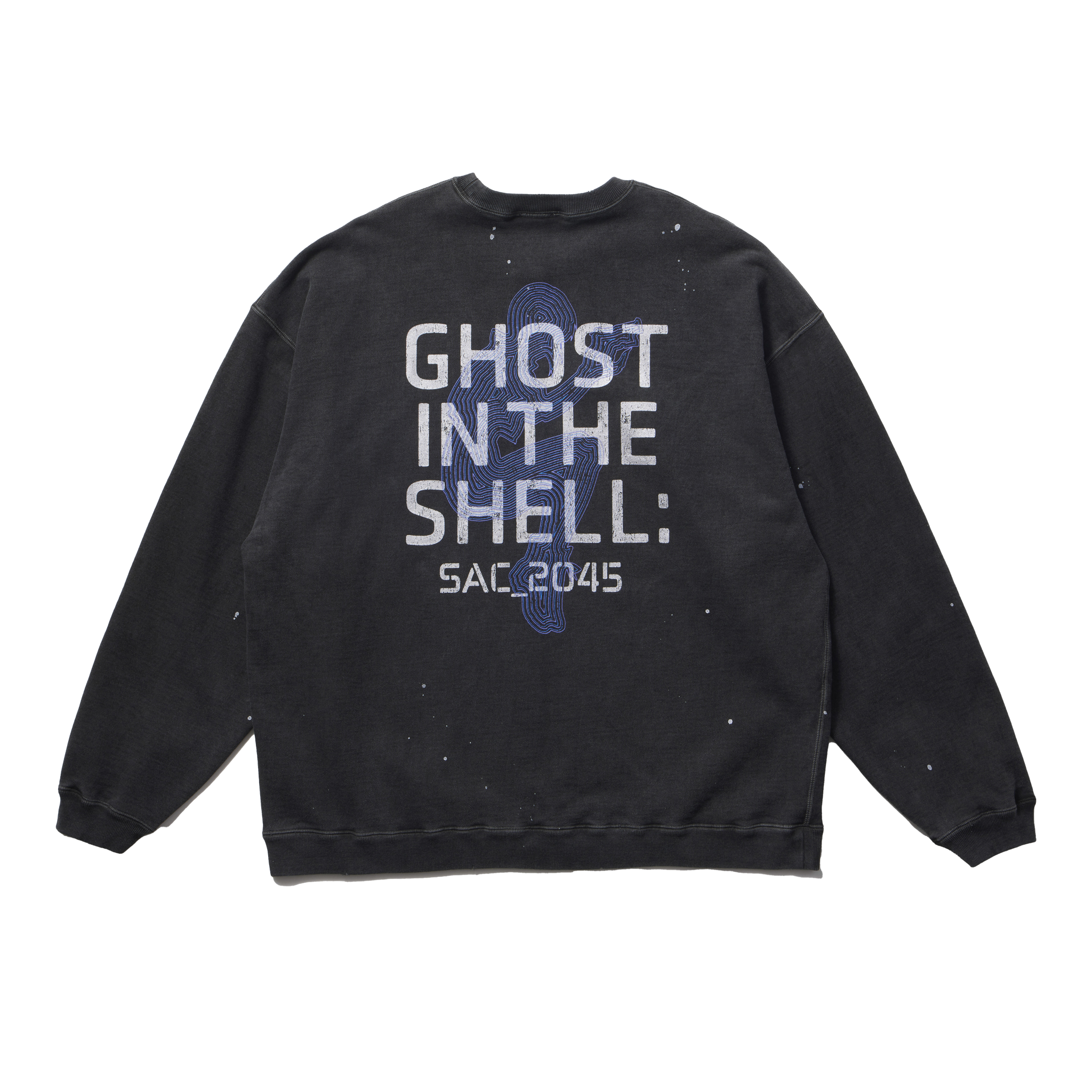 GHOST IN THE SHELL SAC_2045 SWEATSHIRT (KUSANAGI＆BATOO)/TSGM23SM012