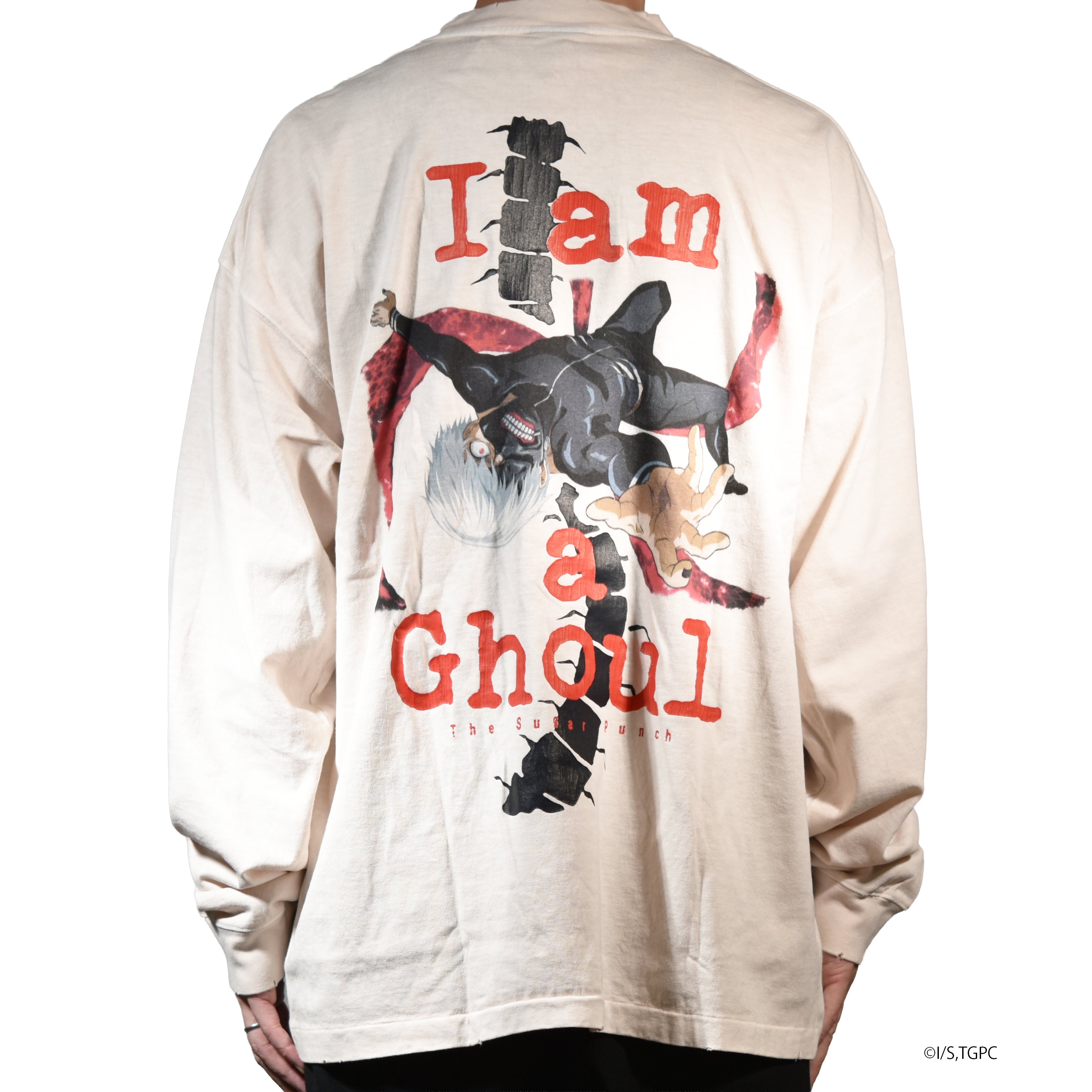 TVアニメ『東京喰種トーキョーグール』TOKYO GHOUL  L/S T-Shirt (KANEKI BACK BORN)/TTGM25SM005