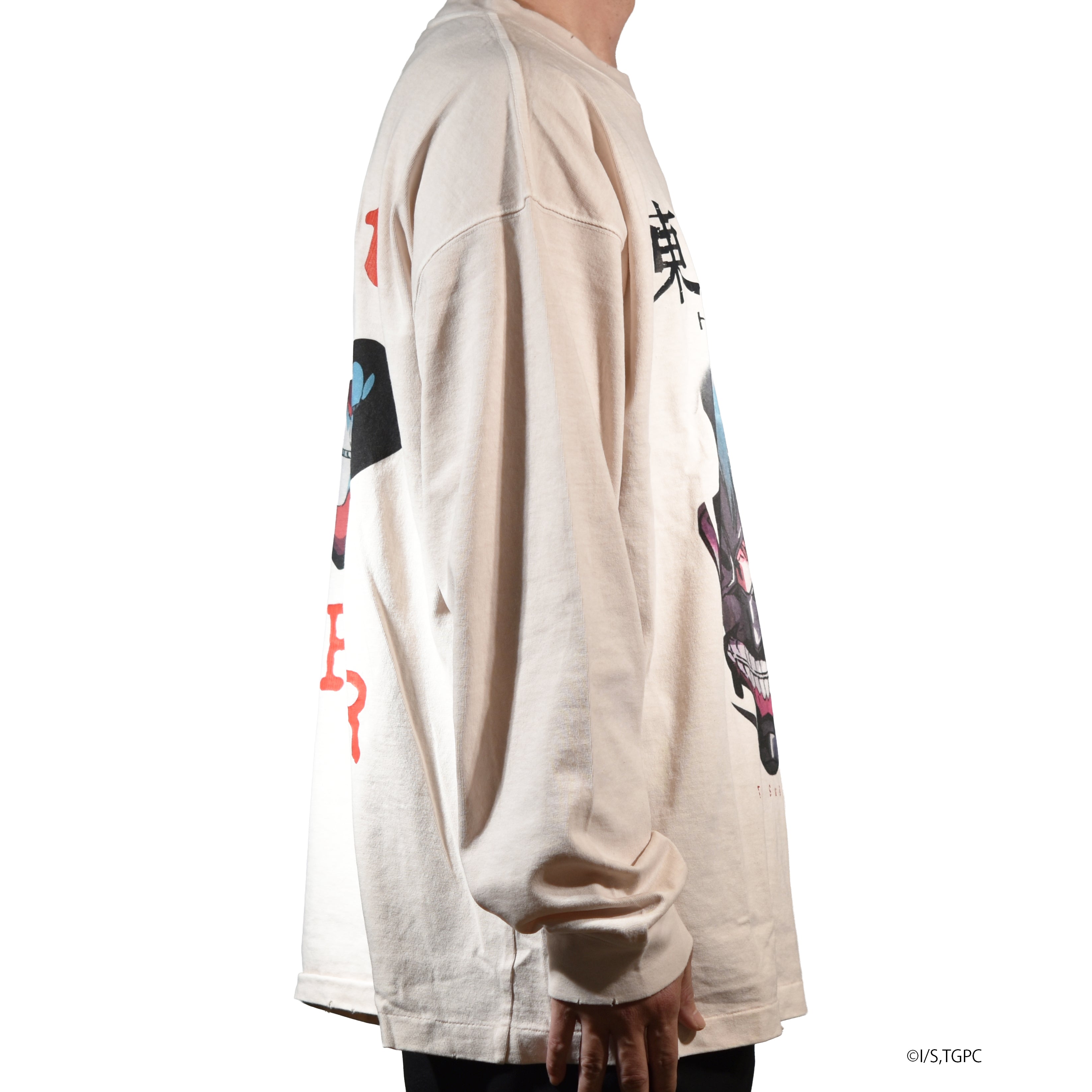 TVアニメ『東京喰種トーキョーグール』 TOKYO GHOUL  L/S T-Shirt (KANEKI MASK)/TTGM25SM002