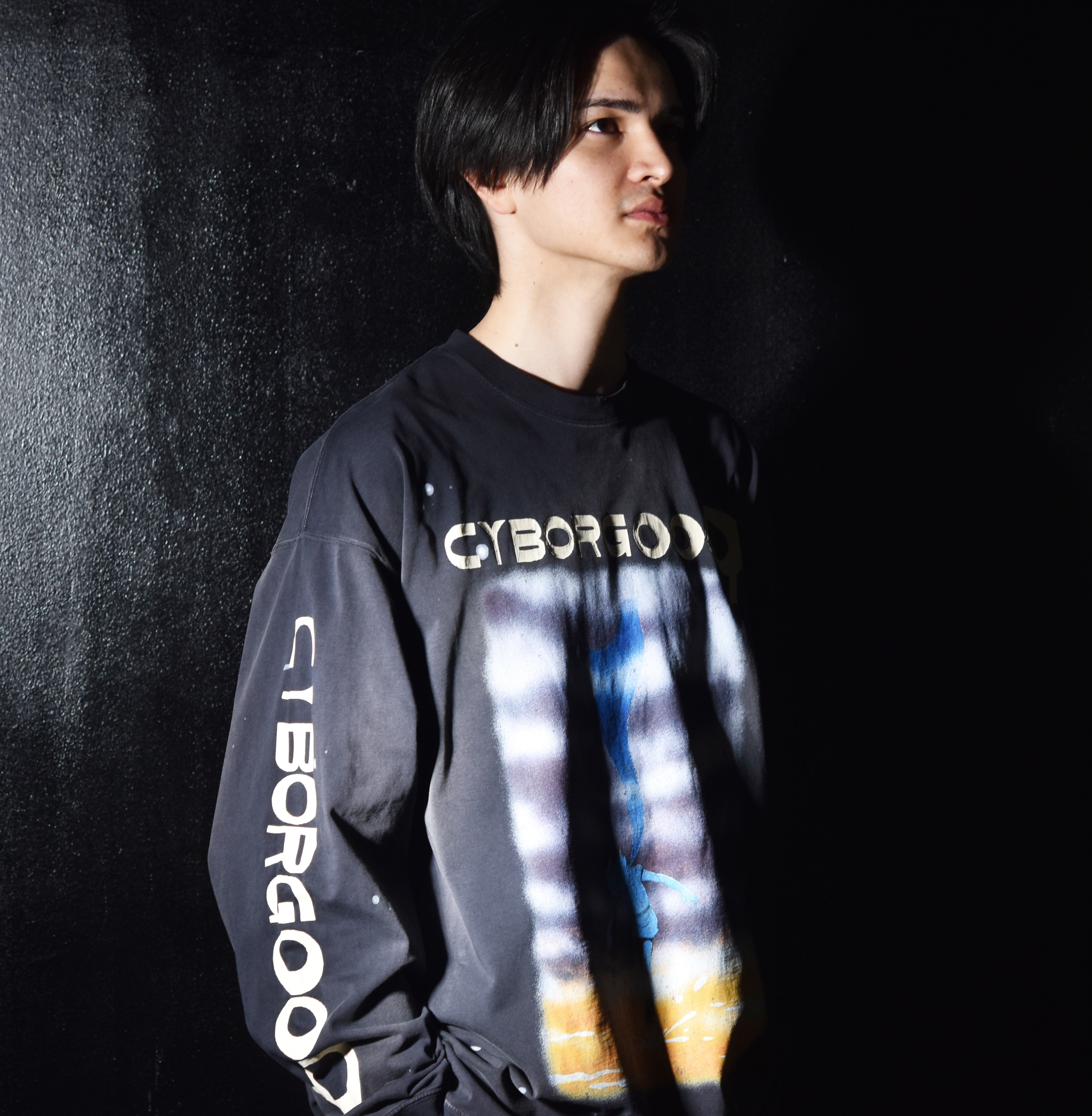the sugar punch ロンT THE SUGAR PUNCH CYBORG009 LONGSLEEVE TSCM23SM001 公式通販