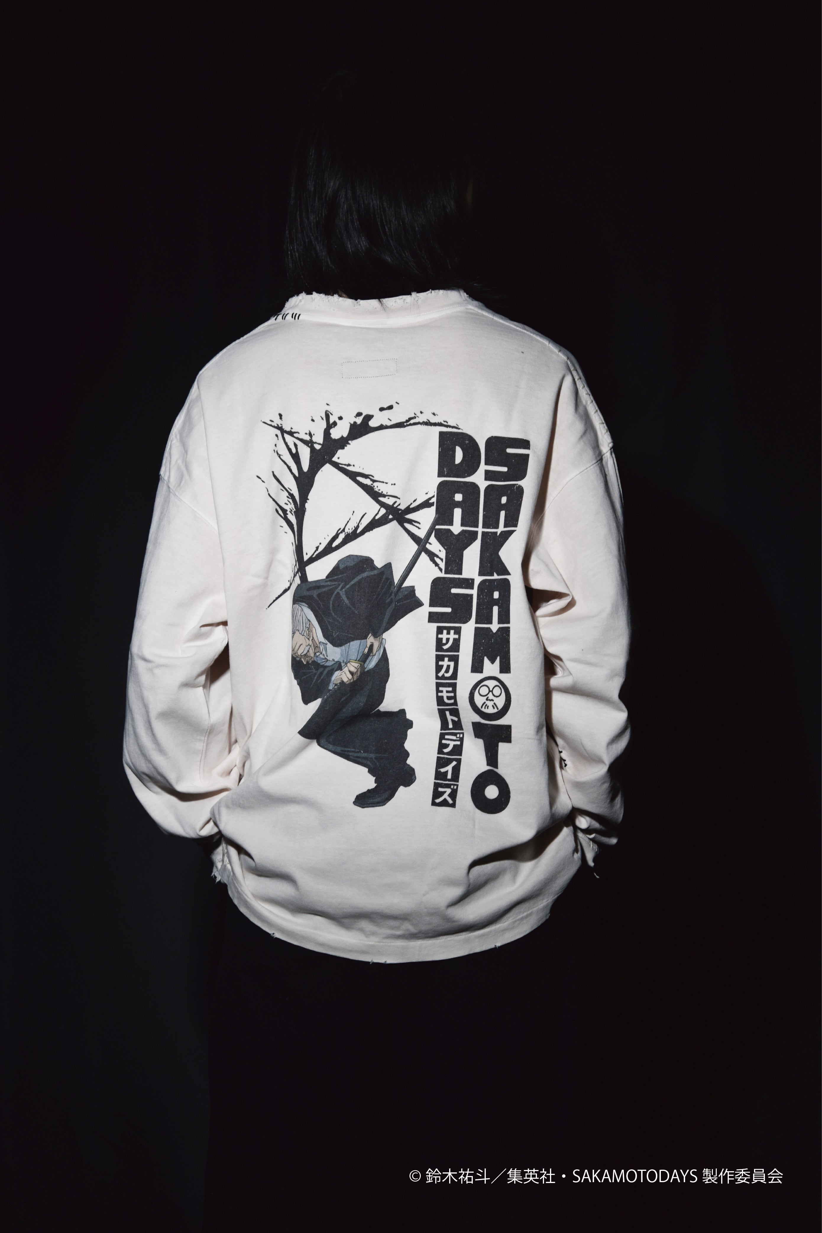 SAKAMOTO DAYS  L/S T-Shirt (TAKAMURA)/ MINUS collaboration/TSMM25SM002