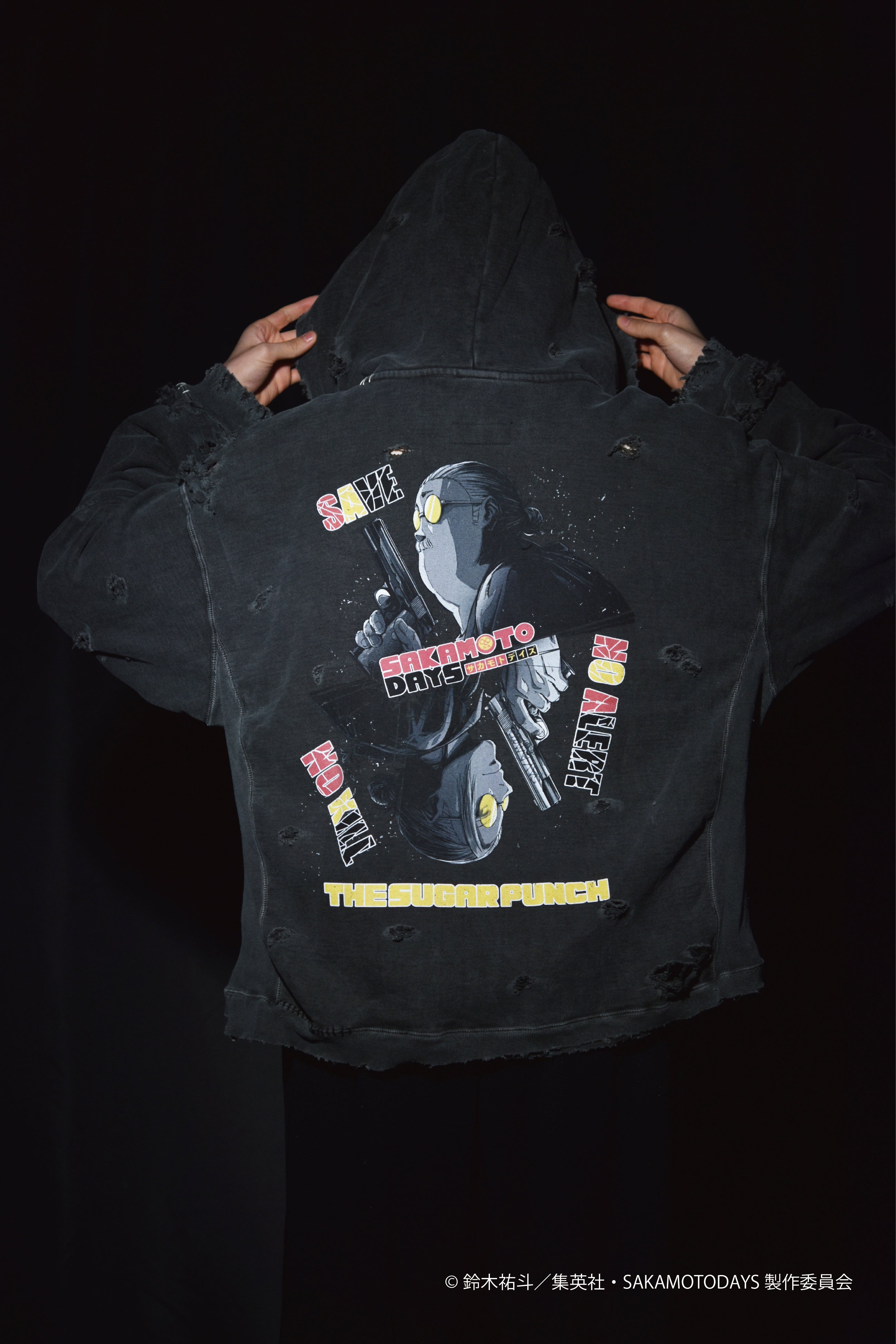 SAKAMOTO DAYS Hoodie (SAKAMOTO)/ MINUS collaboration/TSMM25SM004