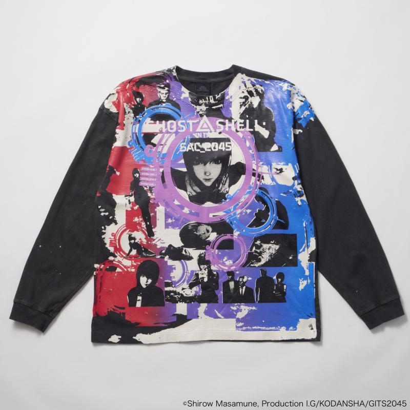 GHOST IN THE SHELL SAC_2045 LONGSLEEVE (Kusanagi)/TSGM23SM013